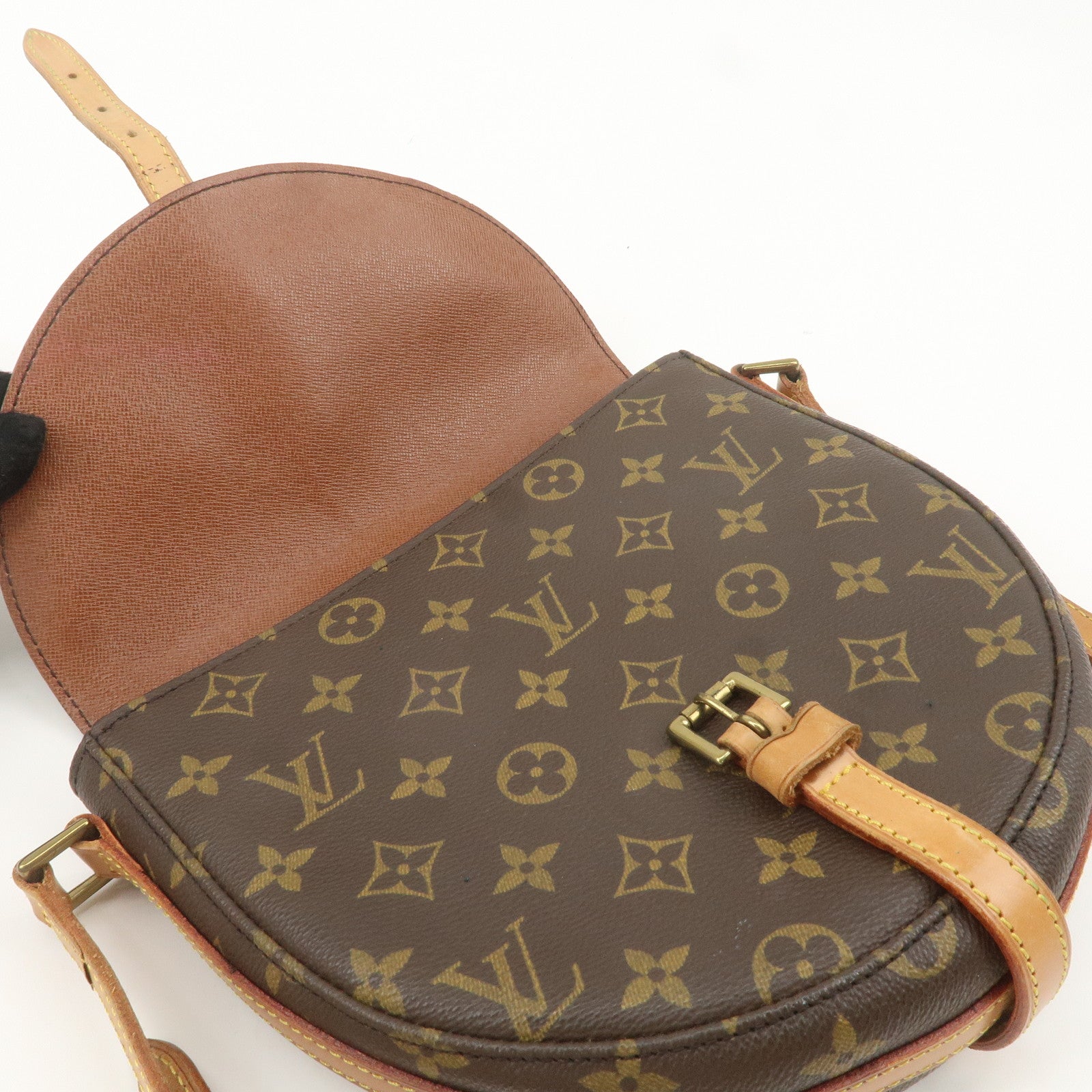 Louis Vuitton Monogram Shanti MM Shoulder Bag Brown M51233