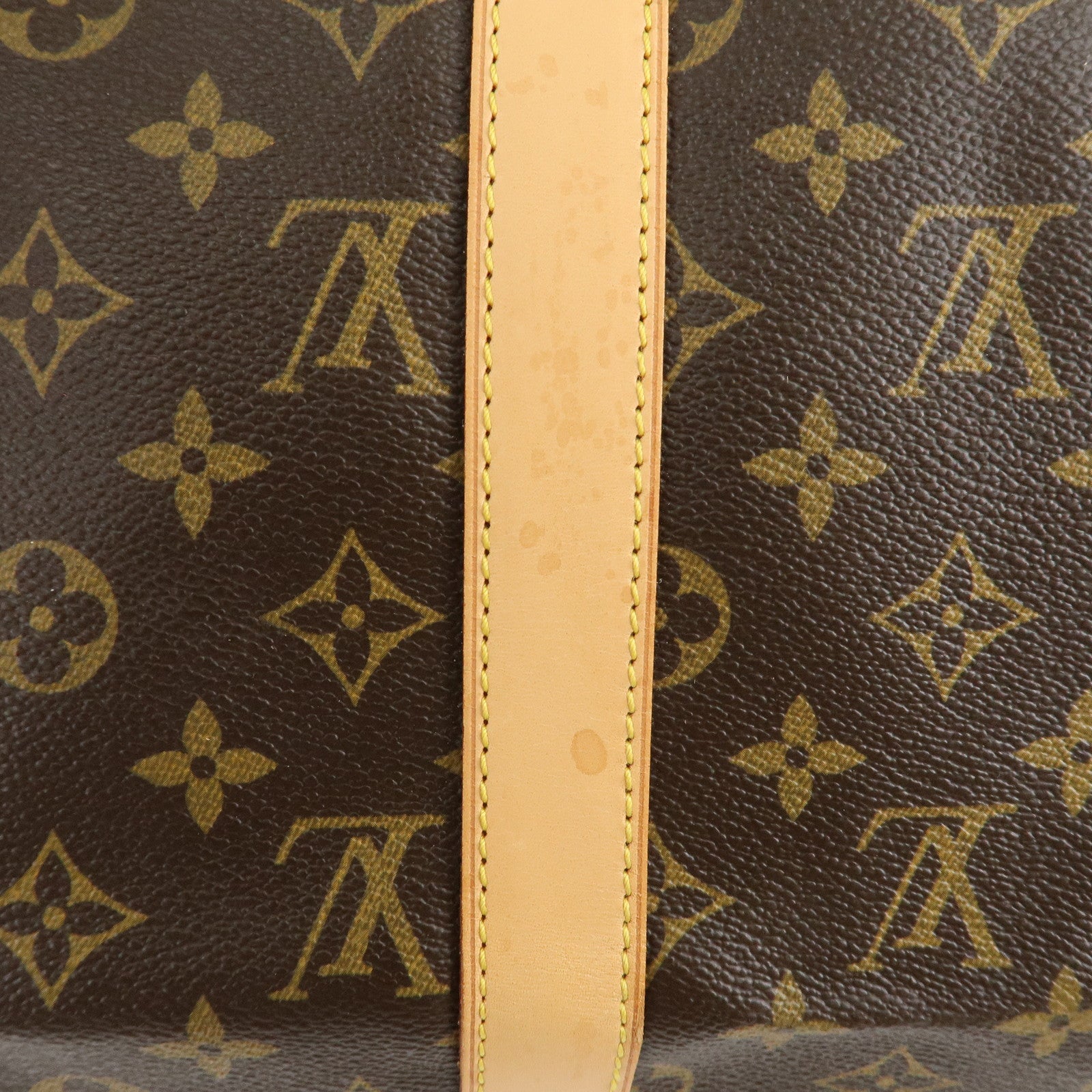 Louis Vuitton Monogram Keep All Bandouliere 50 Boston Bag M41416 Used