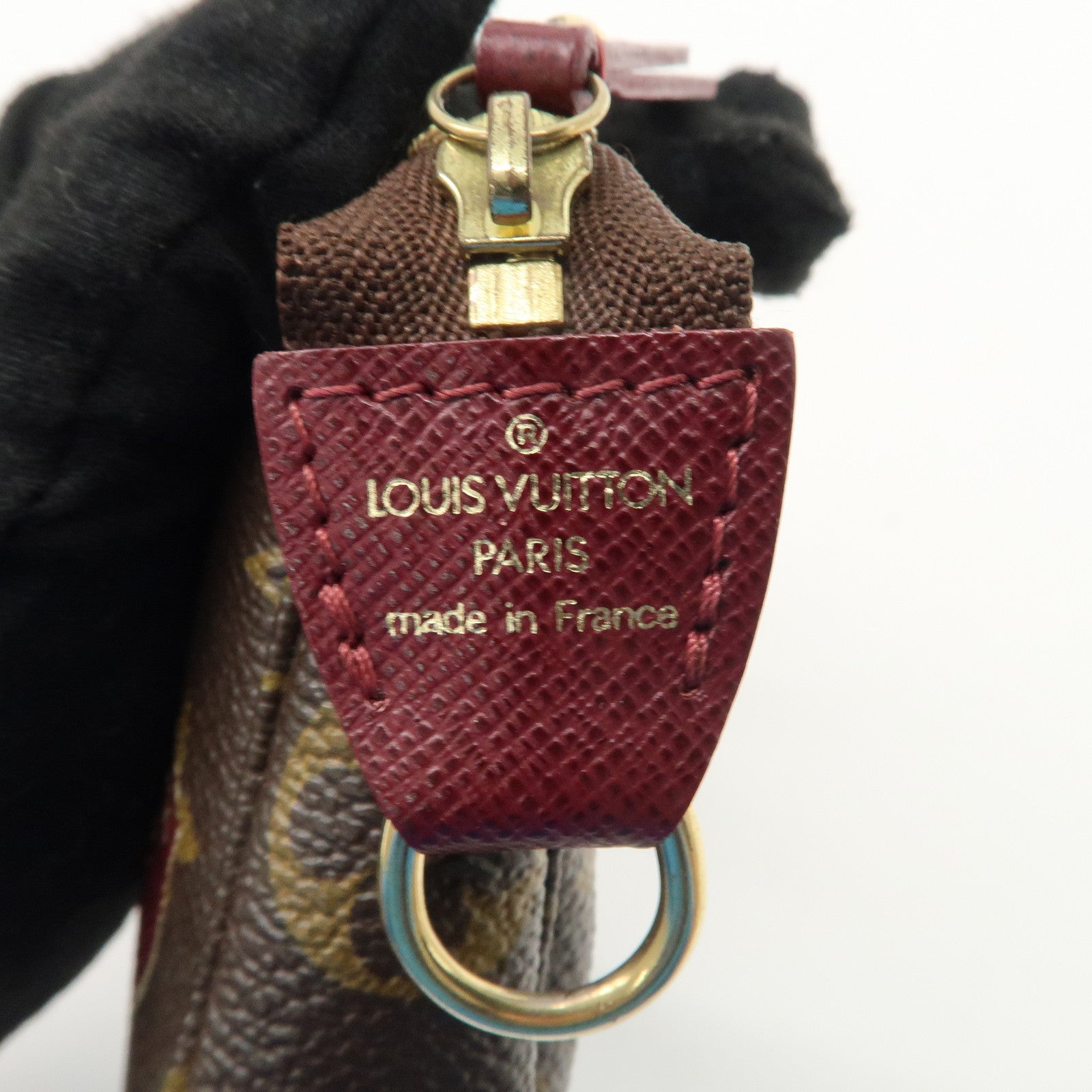 Louis Vuitton Monogram Label Collection Mini Pochette Accessoires Used