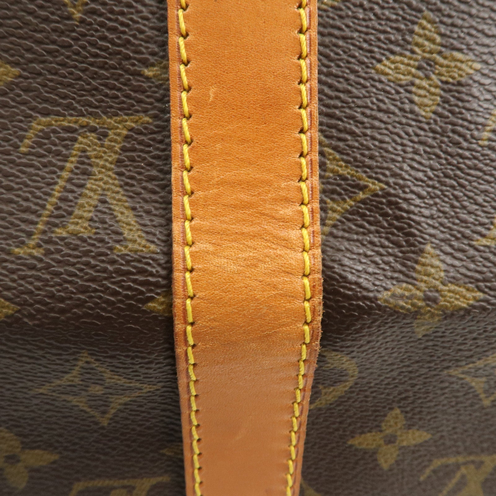 Louis Vuitton Monogram Keep All Bandouliere 50 Boston Bag M41416 Used