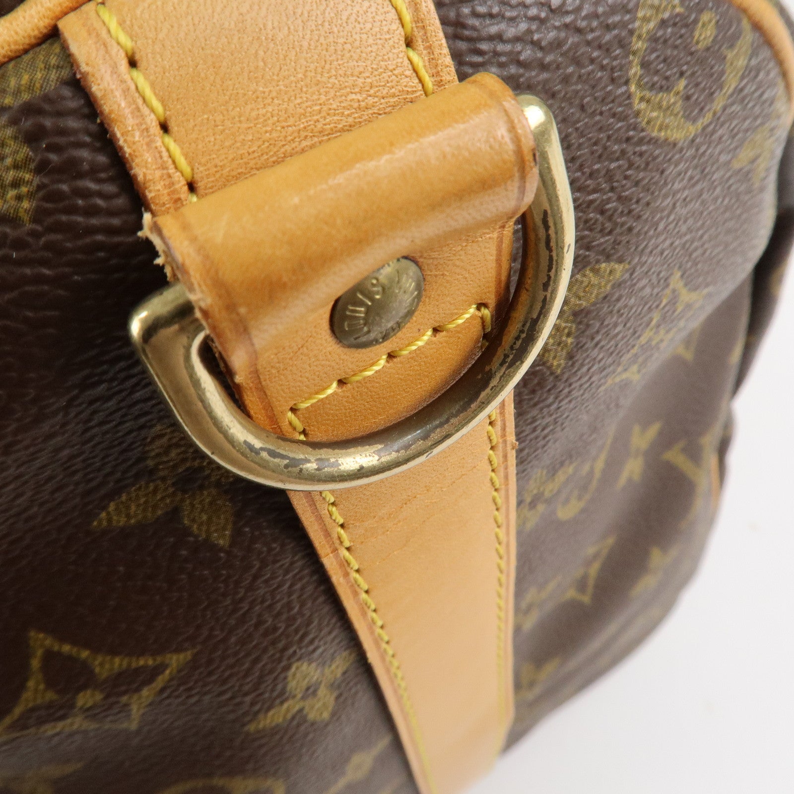 Louis Vuitton Monogram Keep All Bandouliere 50 Boston Bag M41416 Used