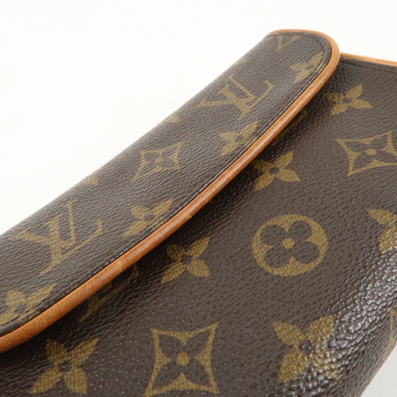 Louis Vuitton Monogram Pochette Florentine Waist Bag Belt XS M51855