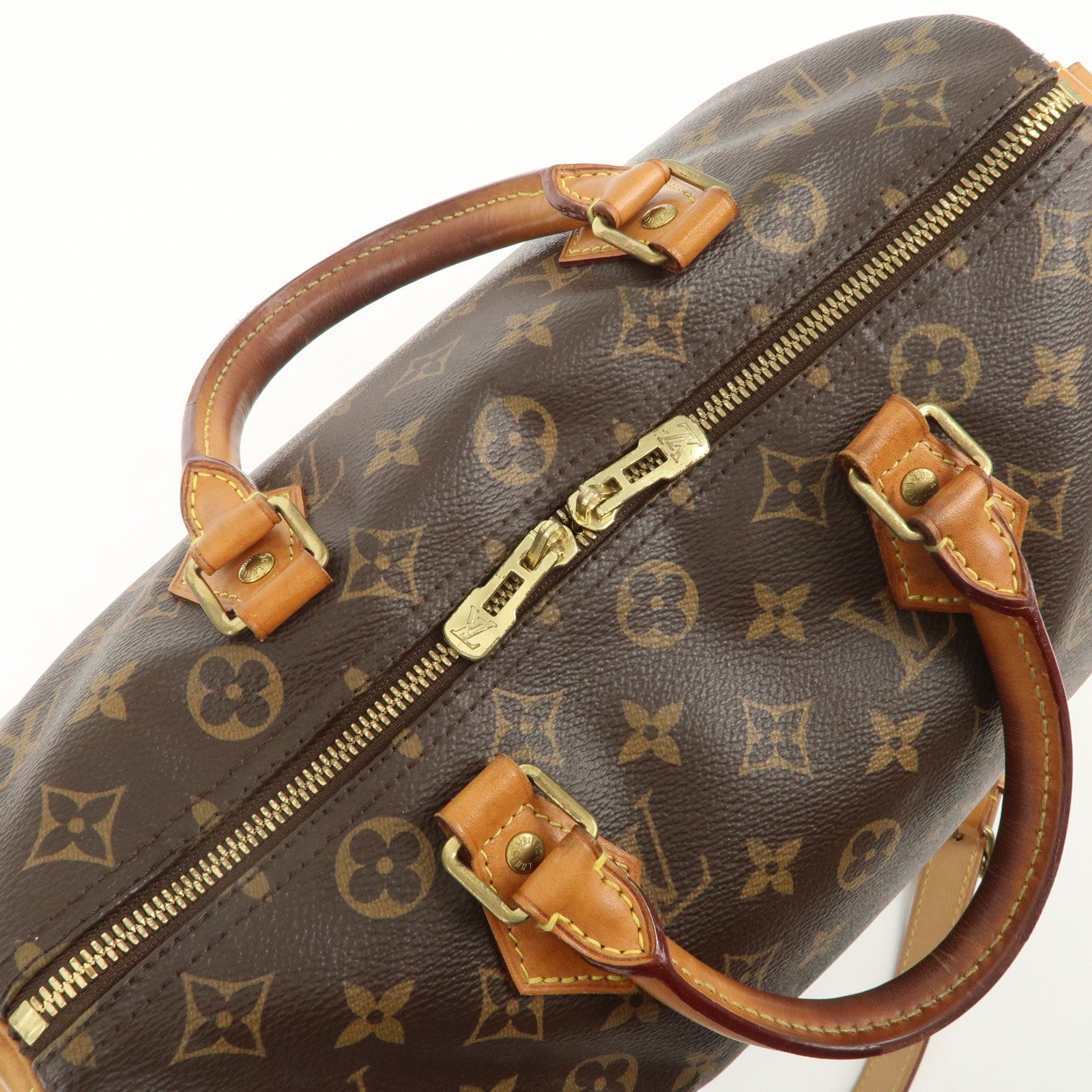 Louis Vuitton Monogram Speedy 30 Bandouliere Hand Bag M41112 Used