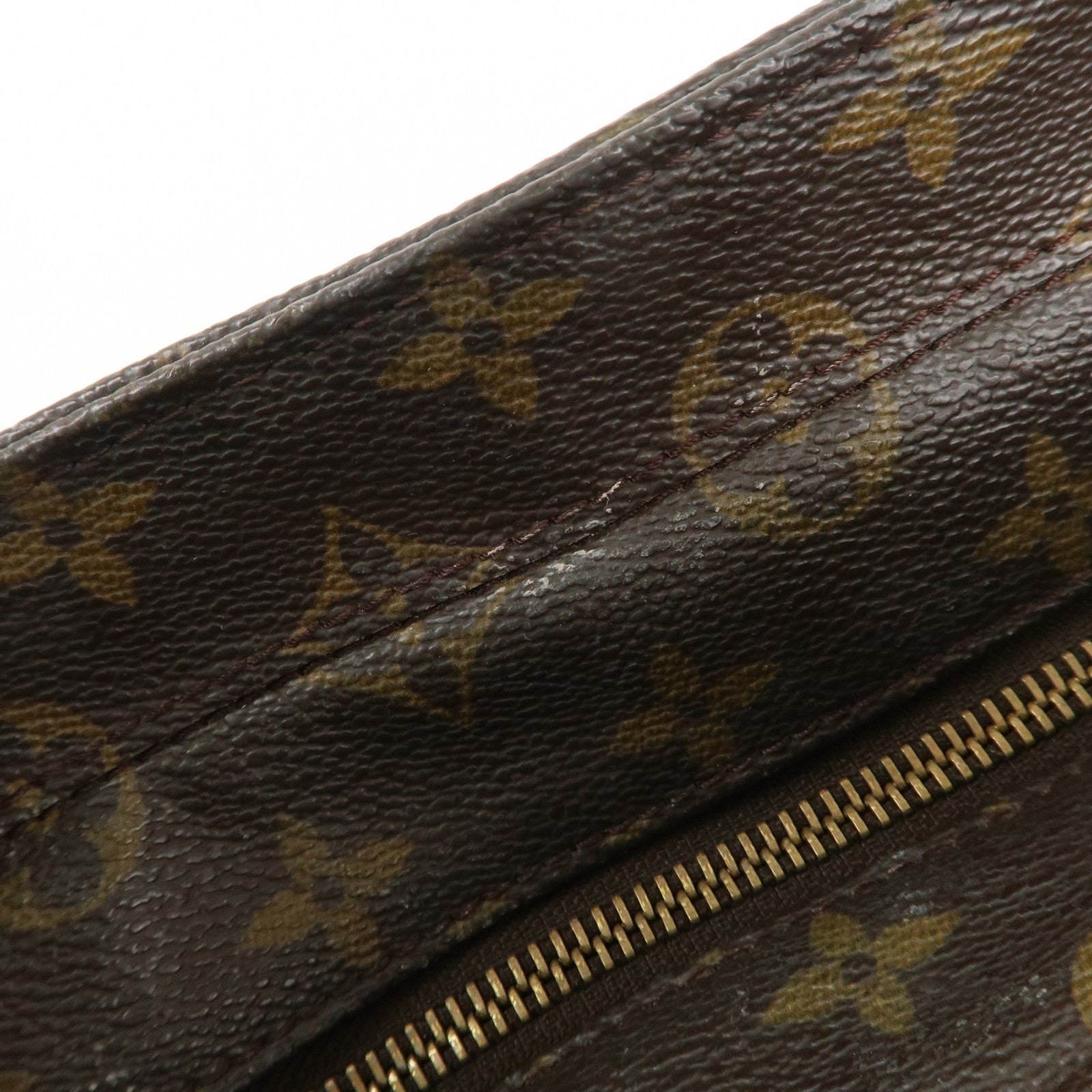 Louis Vuitton Monogram Luco Tote Bag Hand Bag Brown M51155