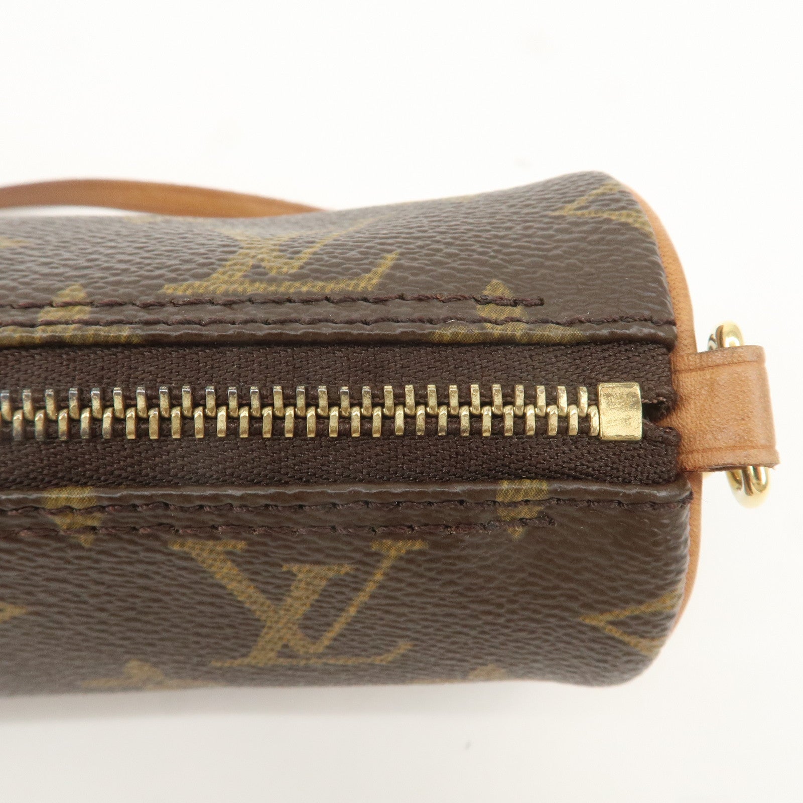 Louis Vuitton Monogram Papillon Pouch For Papillon Bag Brown