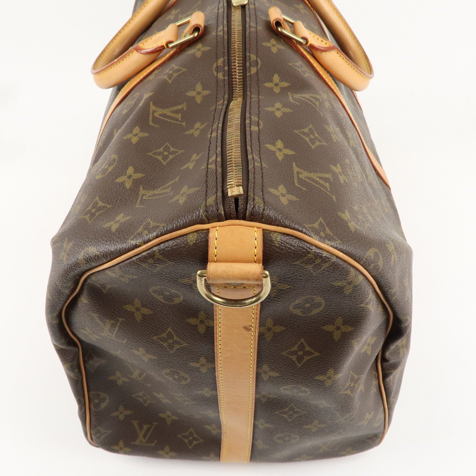 Louis Vuitton Monogram Keep All Bandouliere 55 Boston Bag M41414