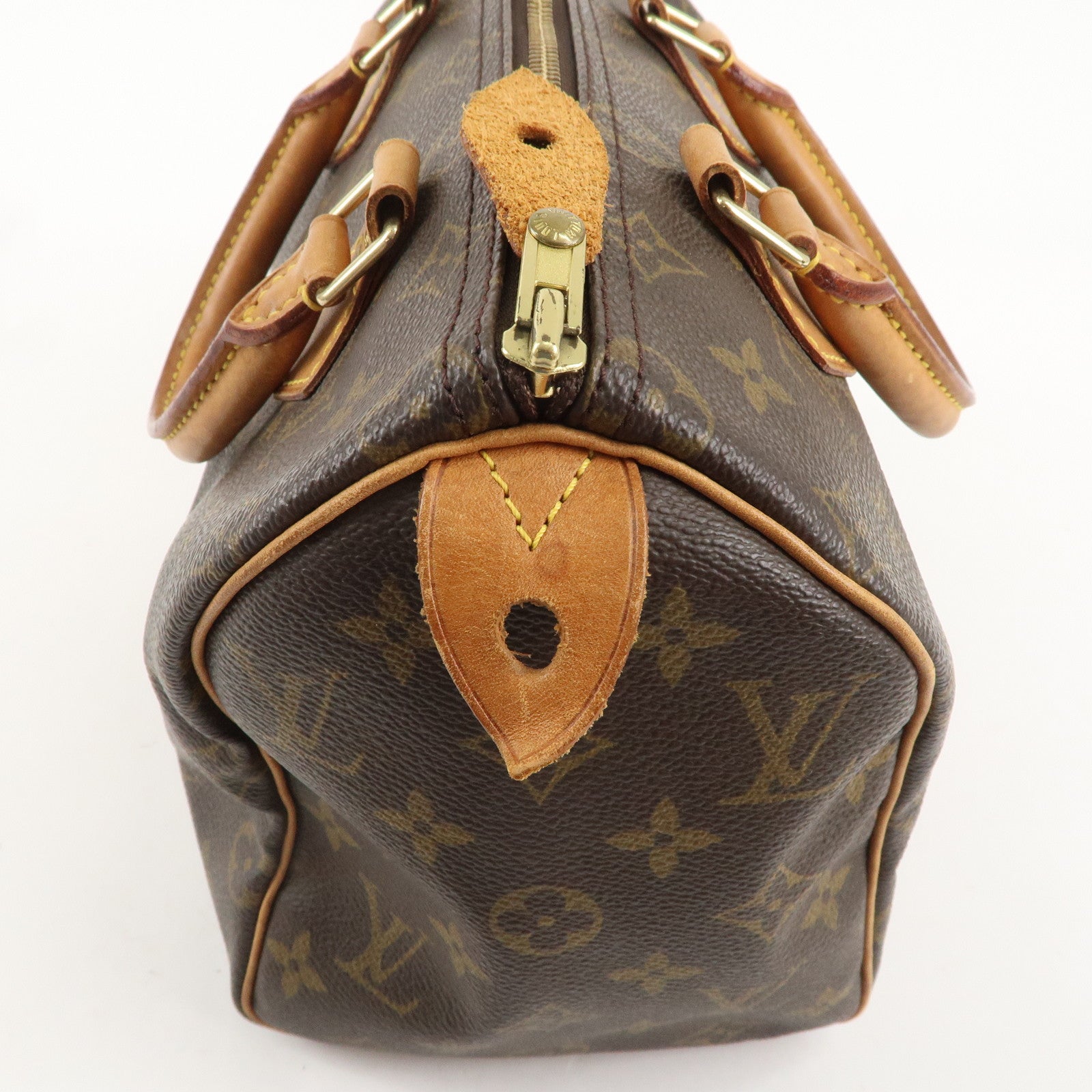 Louis Vuitton Monogram Speedy 25 Hand Bag Boston Bag M41528