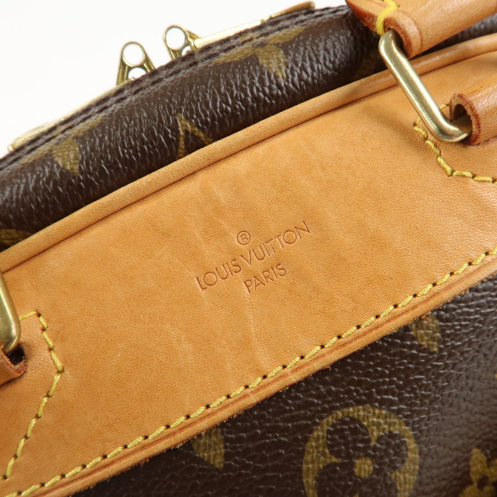 Louis Vuitton Monogram Trouville Hand Bag M42228 Used