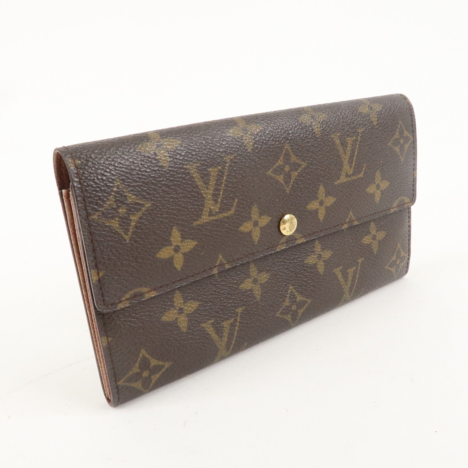 Louis Vuitton Monogram Set of 3 Wallet M61734 M61725 M61725