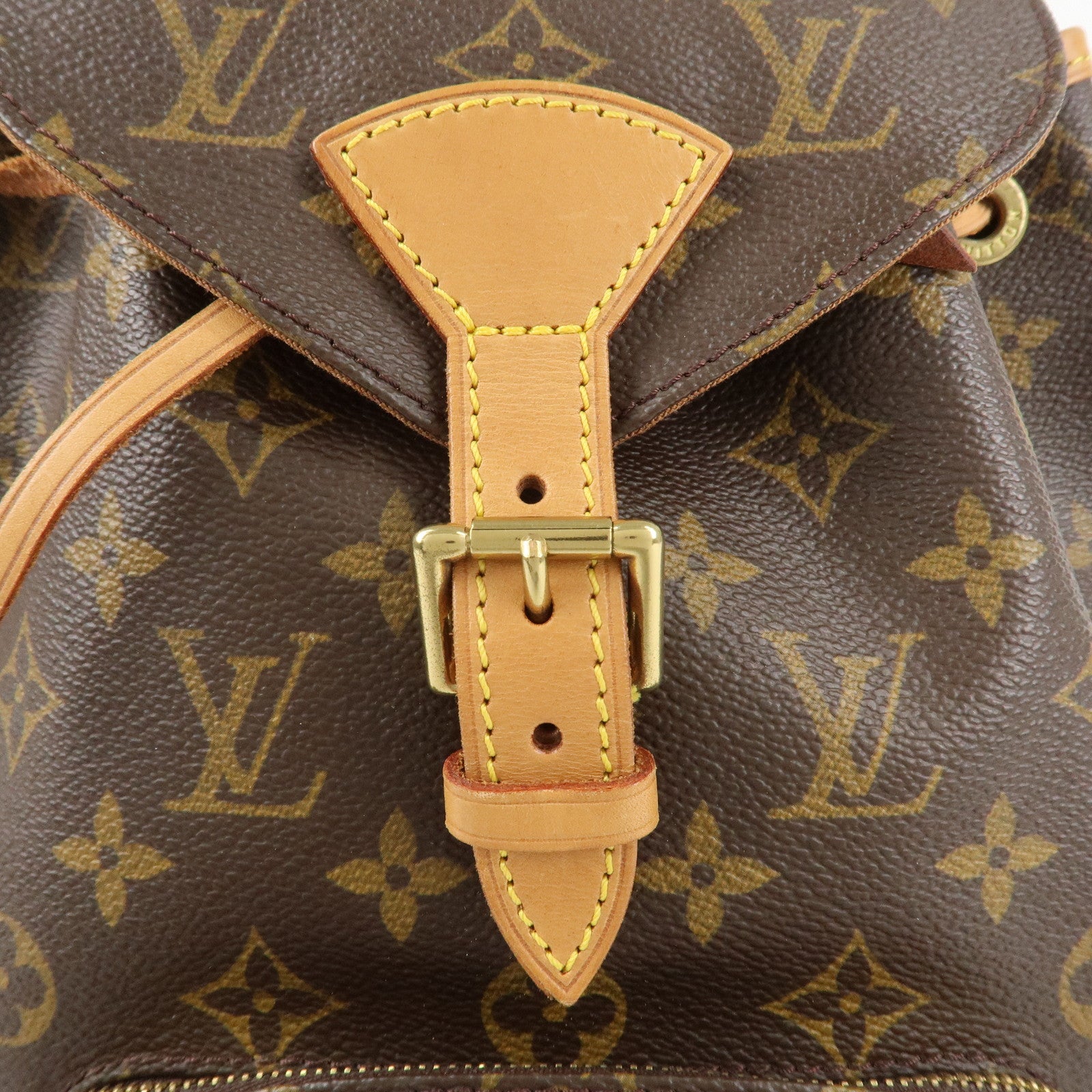 Louis Vuitton Monogram Montsouris MM Back Pack M51136 Used