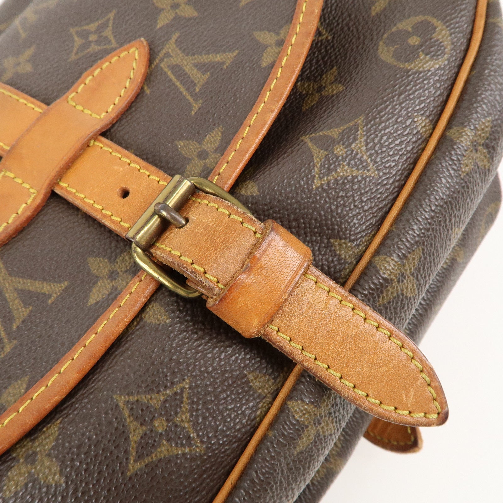 Louis Vuitton Monogram Saumur 30 Crossbody Bag M42256