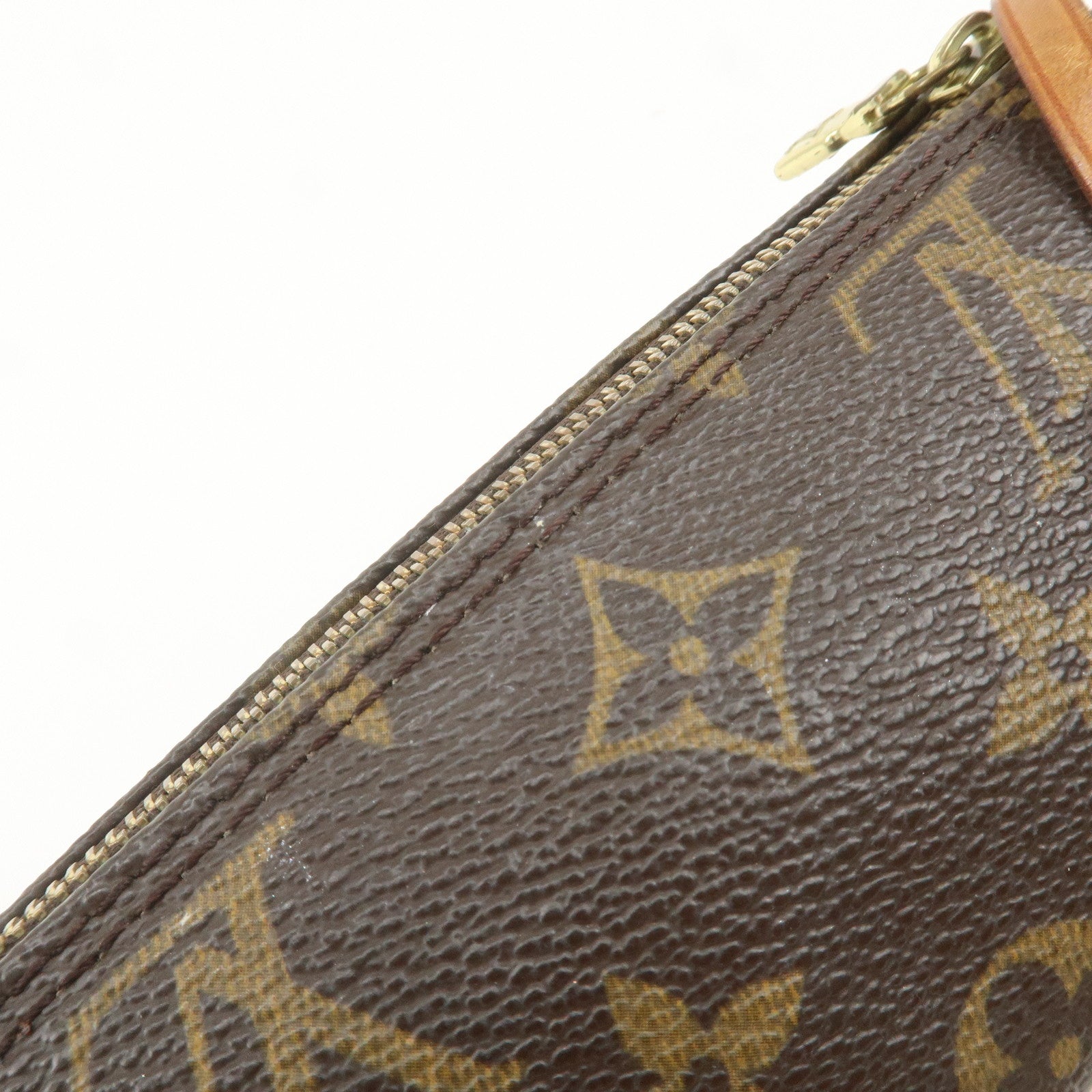 Louis Vuitton Monogram Papillon Pouch For Papillon Bag Brown