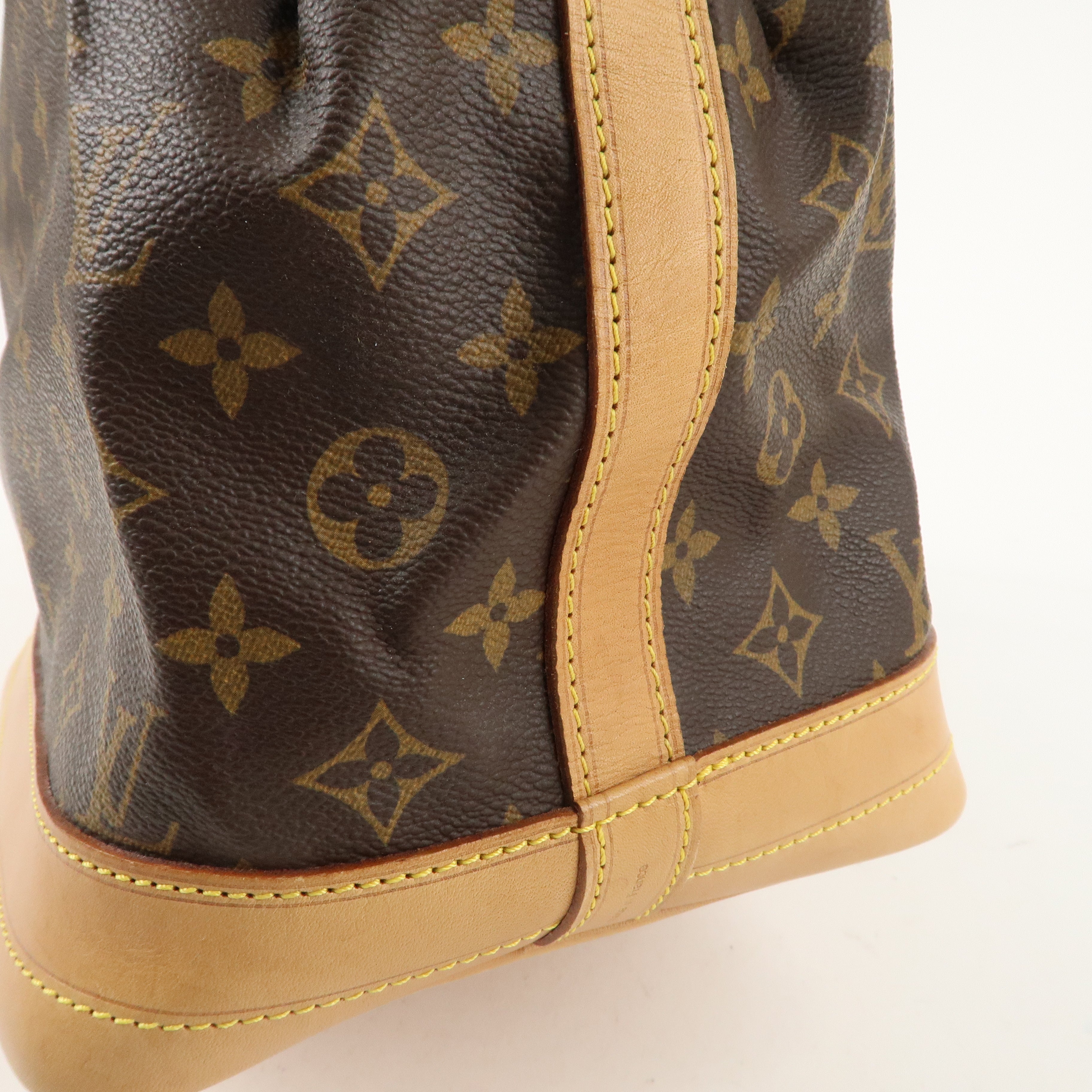 Louis Vuitton Monogram Noe Shoulder Bag Hand Bag Brown M42224