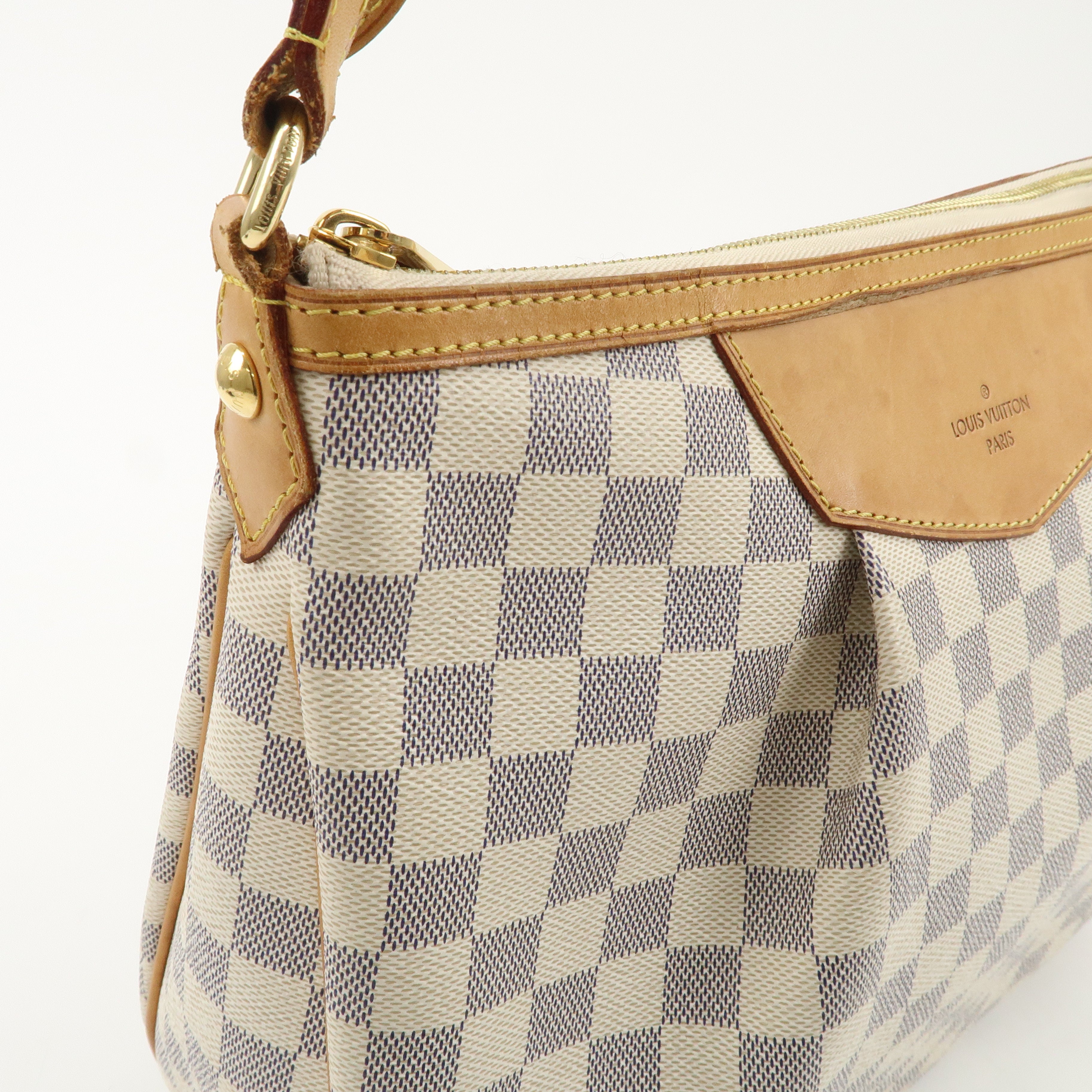 Louis Vuitton Damier Azur Siracusa MM Shoulder Bag N41112