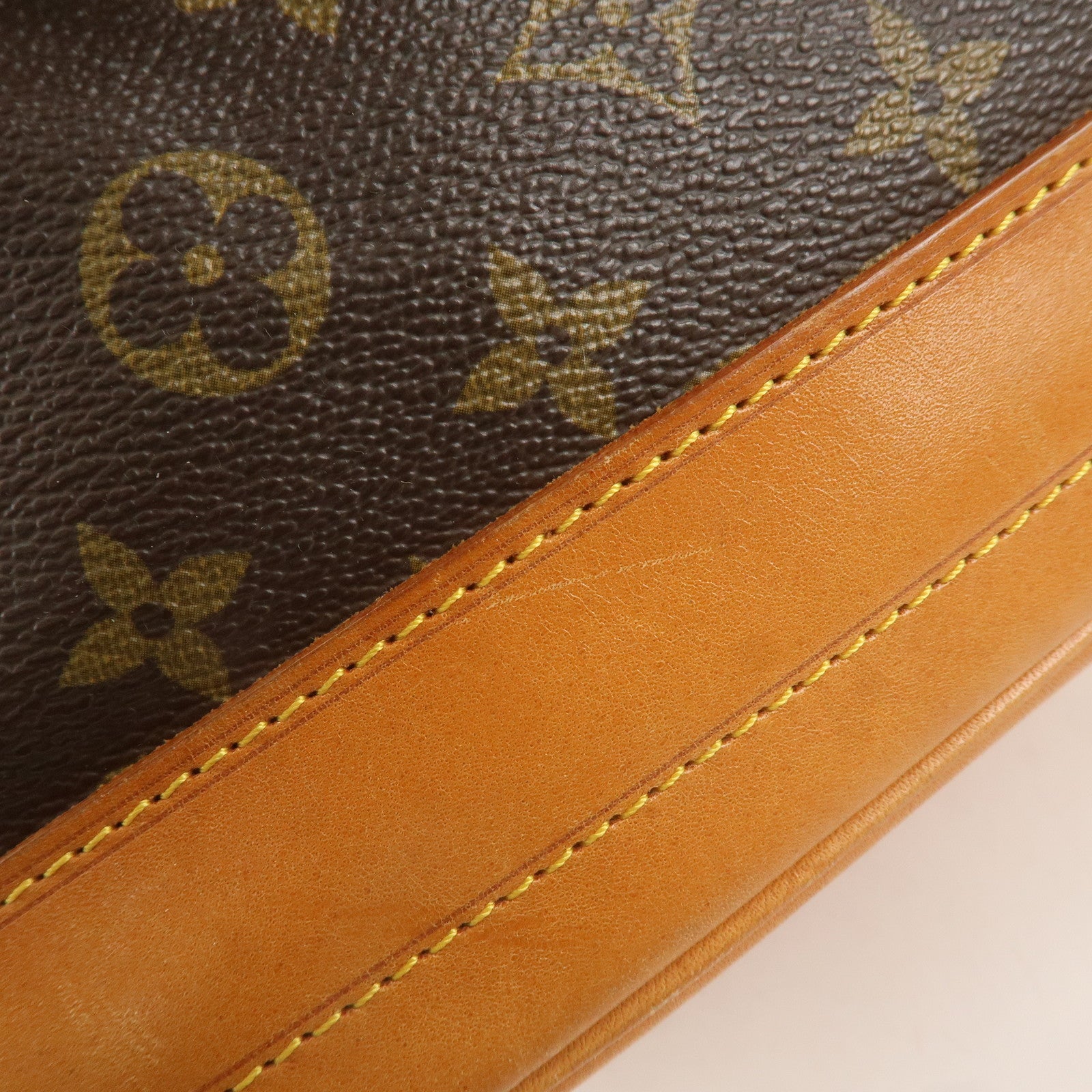 Louis Vuitton Monogram Noe Shoulder Bag Brown M42224