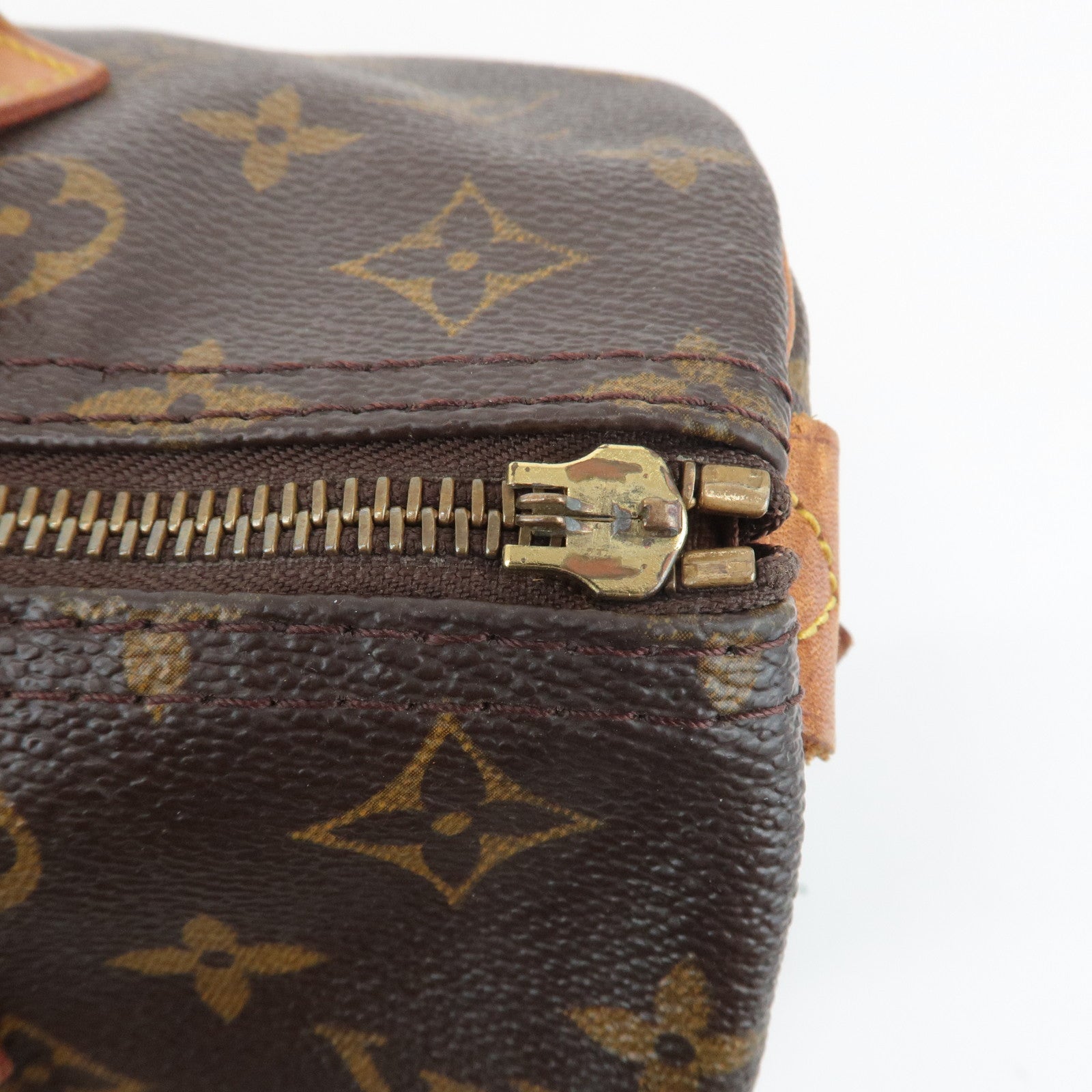 Louis Vuitton Monogram Speedy 30 Hand Bag Boston Bag M41108 Used