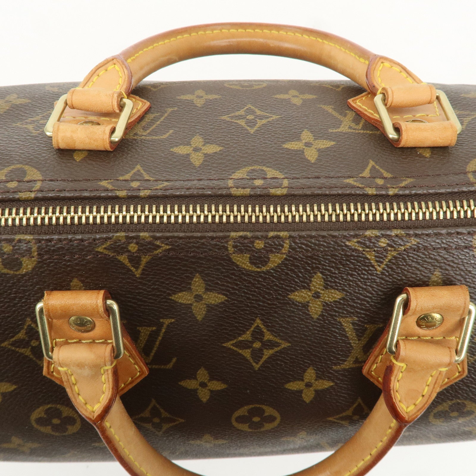 Louis Vuitton Monogram Speedy 35 Hand Bag Boston Bag M41524