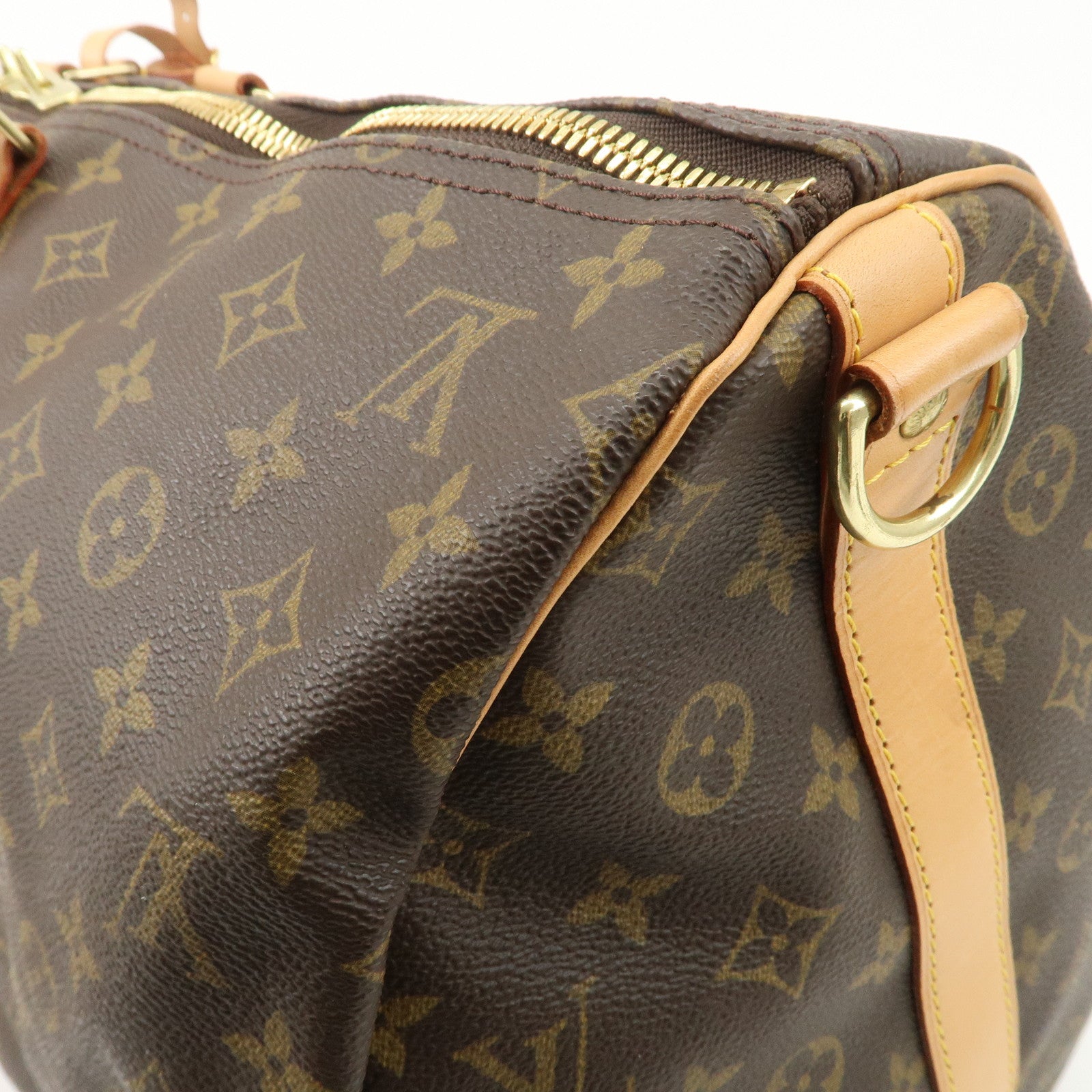 Louis Vuitton Monogram Keep All Bandouliere 55 Boston Bag M41414 Used