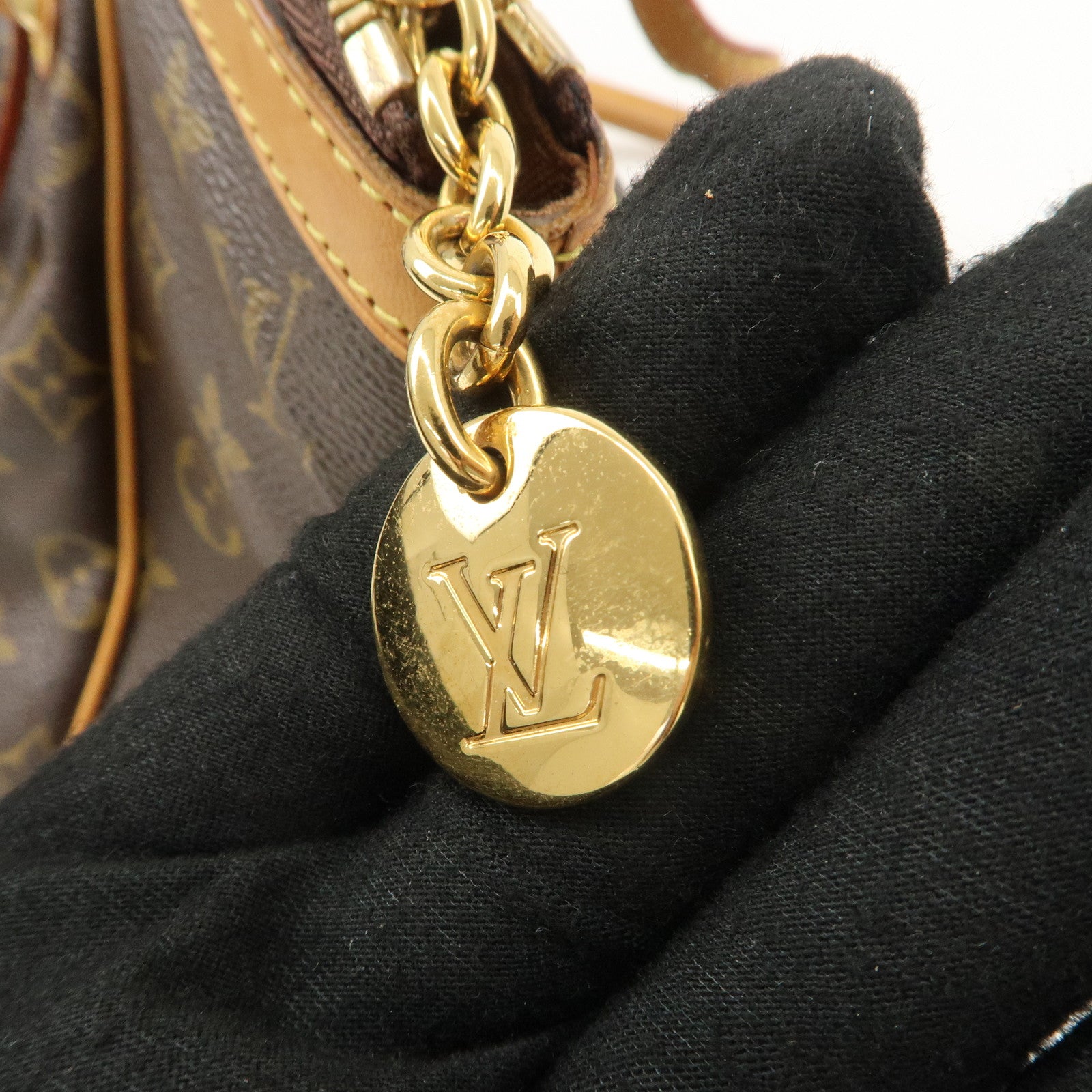 Louis Vuitton Monogram Tivoli GM Hand Shoulder Bag M40144 Used