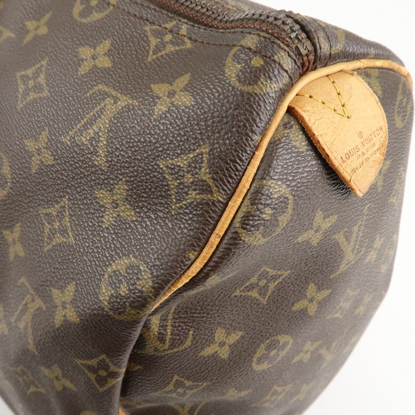 Louis Vuitton Monogram Keep All 50 Boston Bag Brown M41426 Used