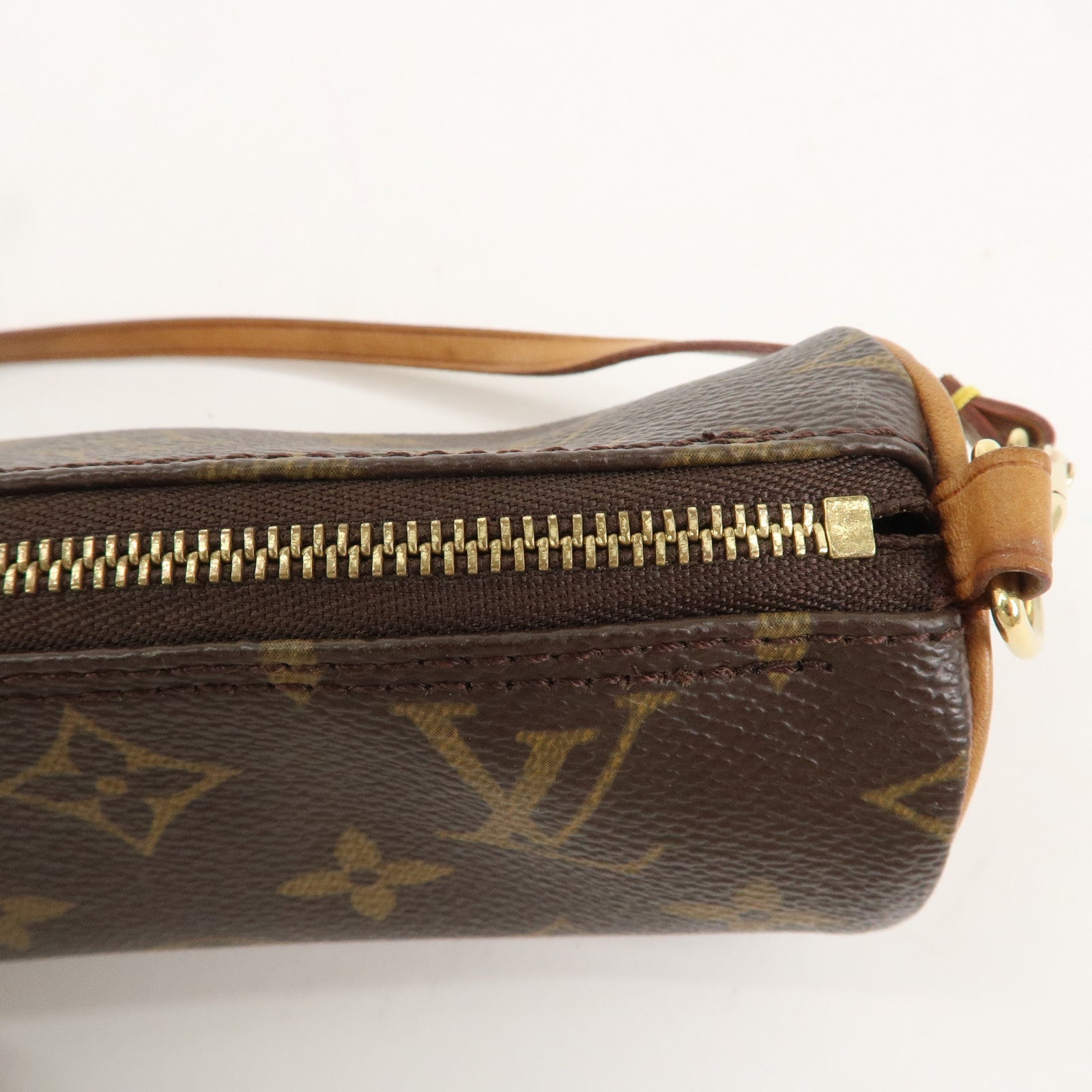 Louis Vuitton Monogram Papillon Pouch For Papillon Bag Brown