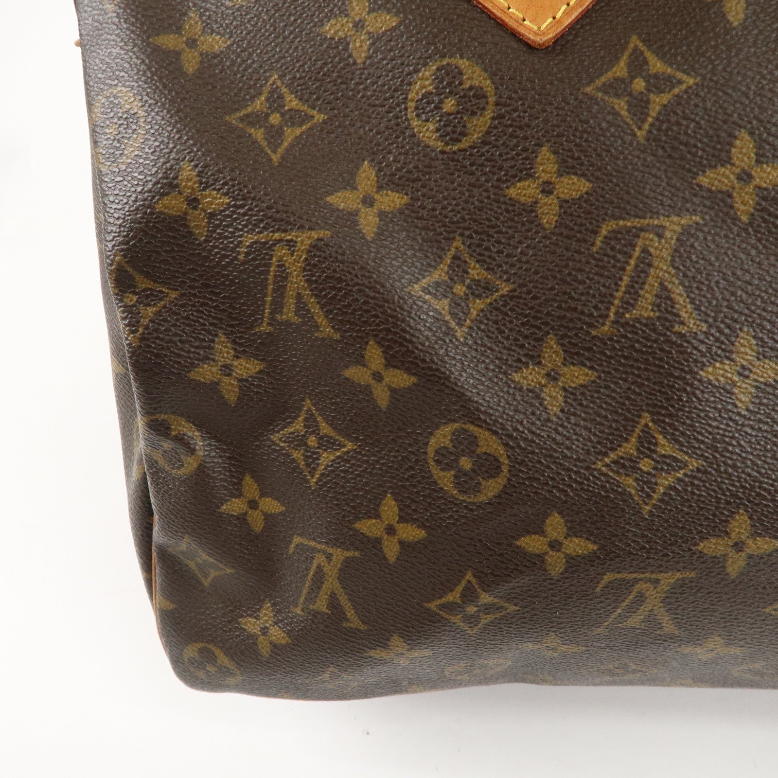 Louis Vuitton Monogram Speedy 35 Hand Bag Boston Bag M41524