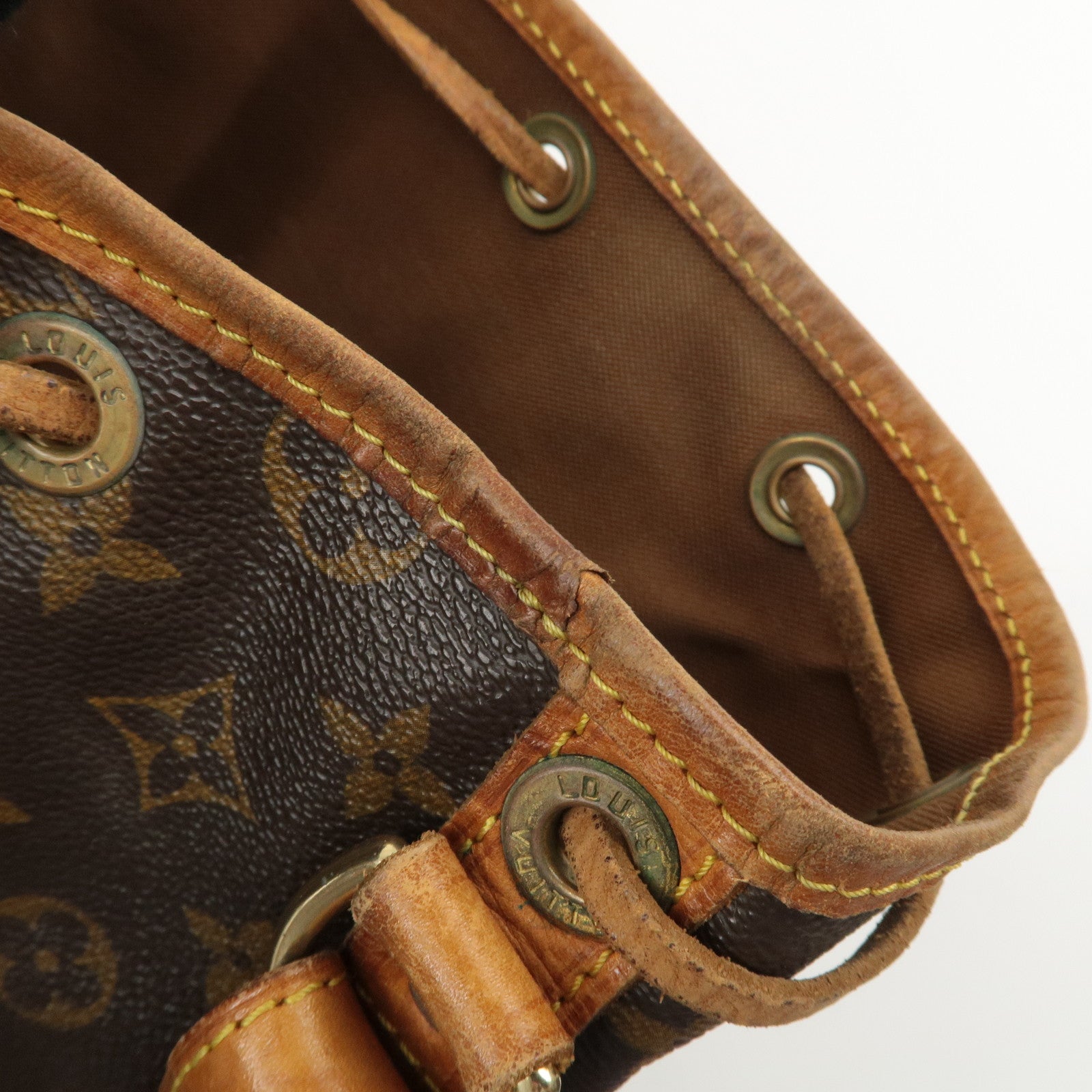 Louis Vuitton Monogram Noe Shoulder Bag Hand Bag Brown M42224