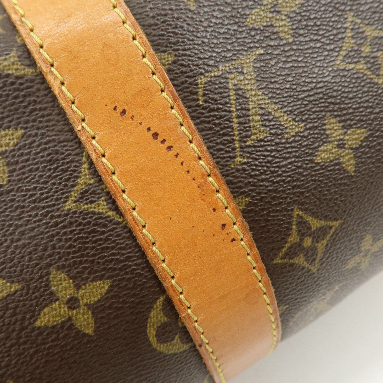 Louis Vuitton Monogram Keep All Bandouliere 50 Boston Bag M41416 Used