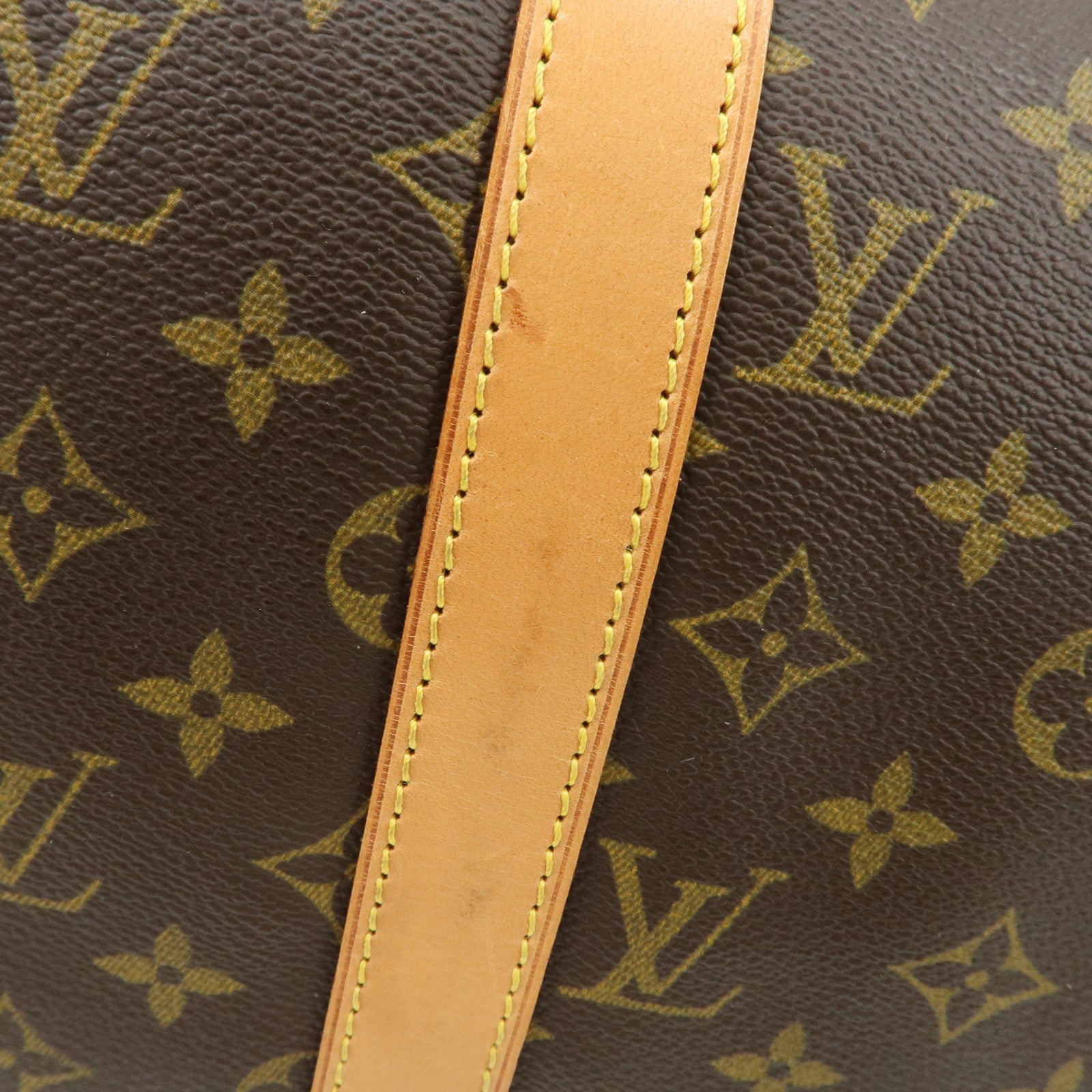 Louis Vuitton Monogram Keep All Bandouliere 50 Boston Bag M41416 Used