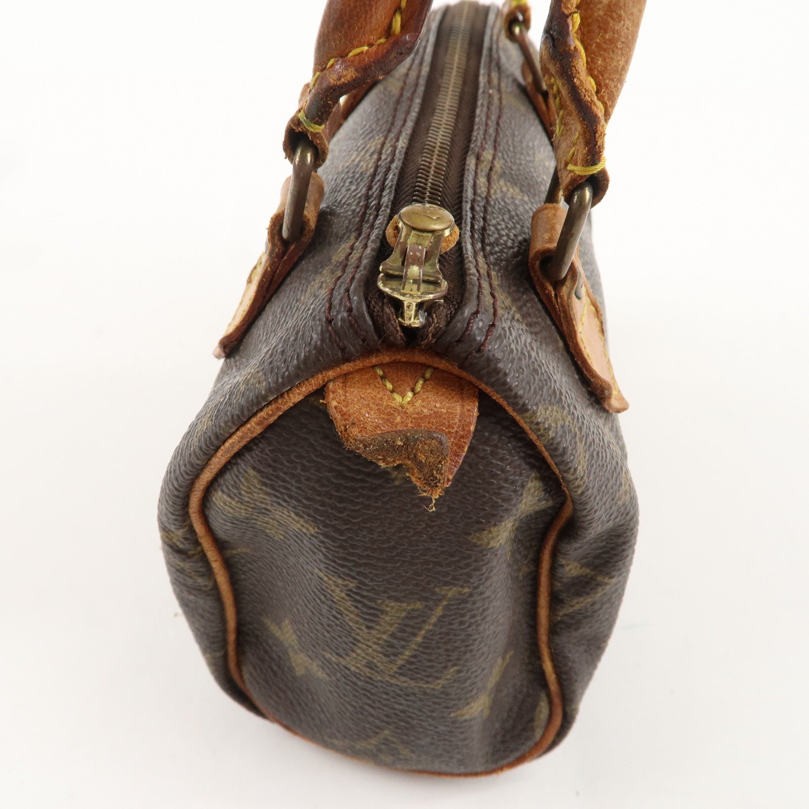 Louis Vuitton Monogram Mini Speedy Brown M41534