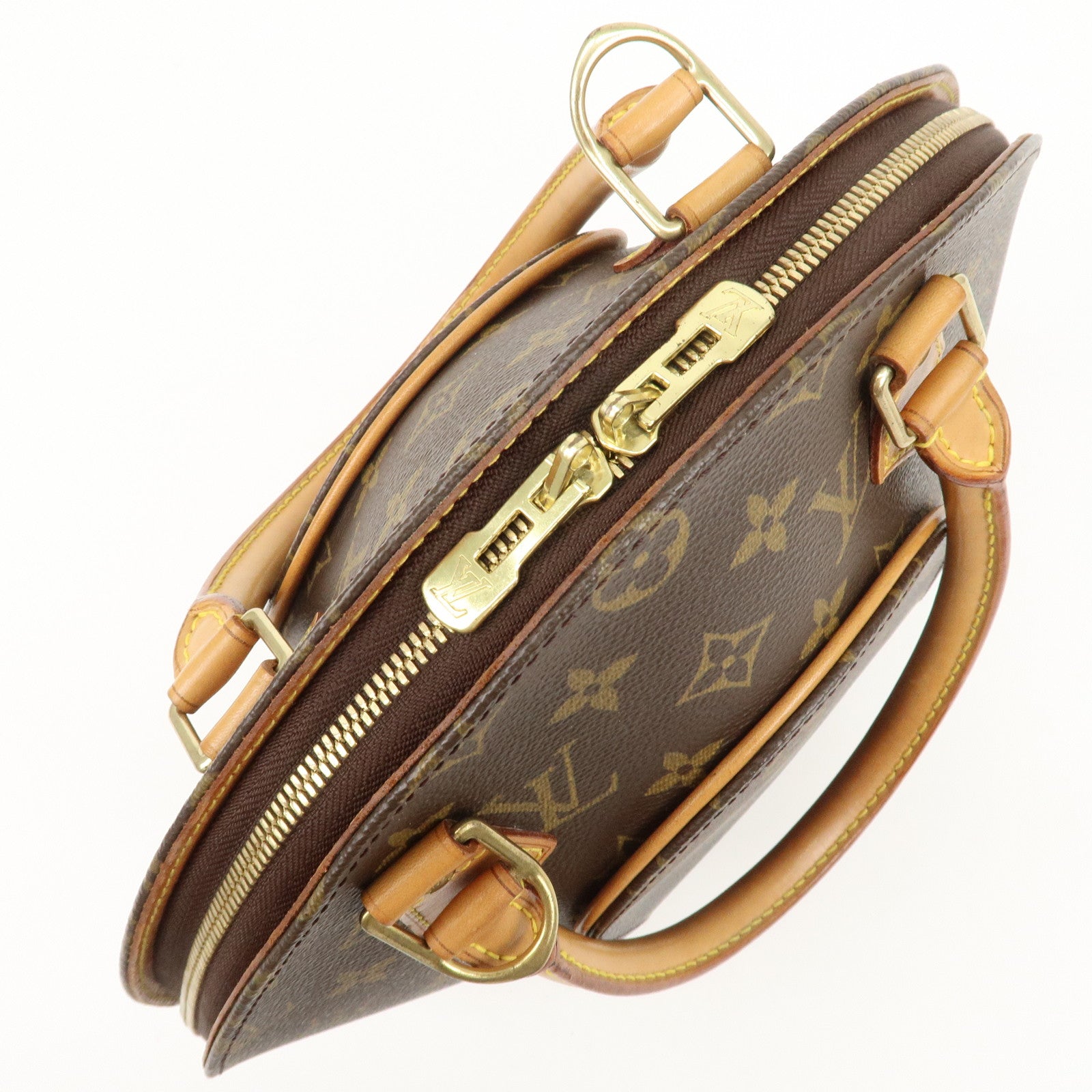 Louis Vuitton Monogram Ellipse MM Hand Bag Brown M51127