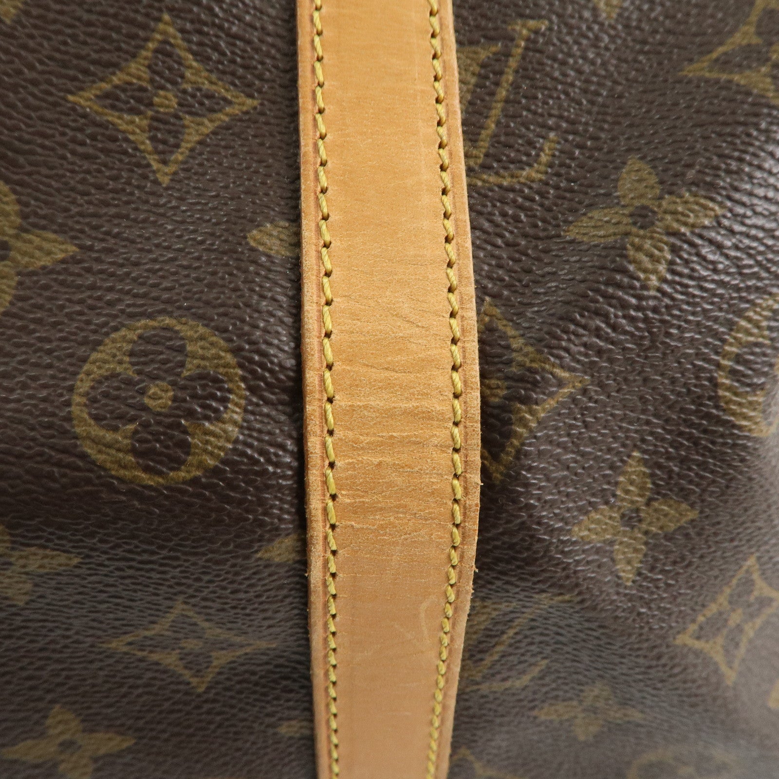 Louis Vuitton Monogram Sac Souple 35 Boston Bag Brown M41626