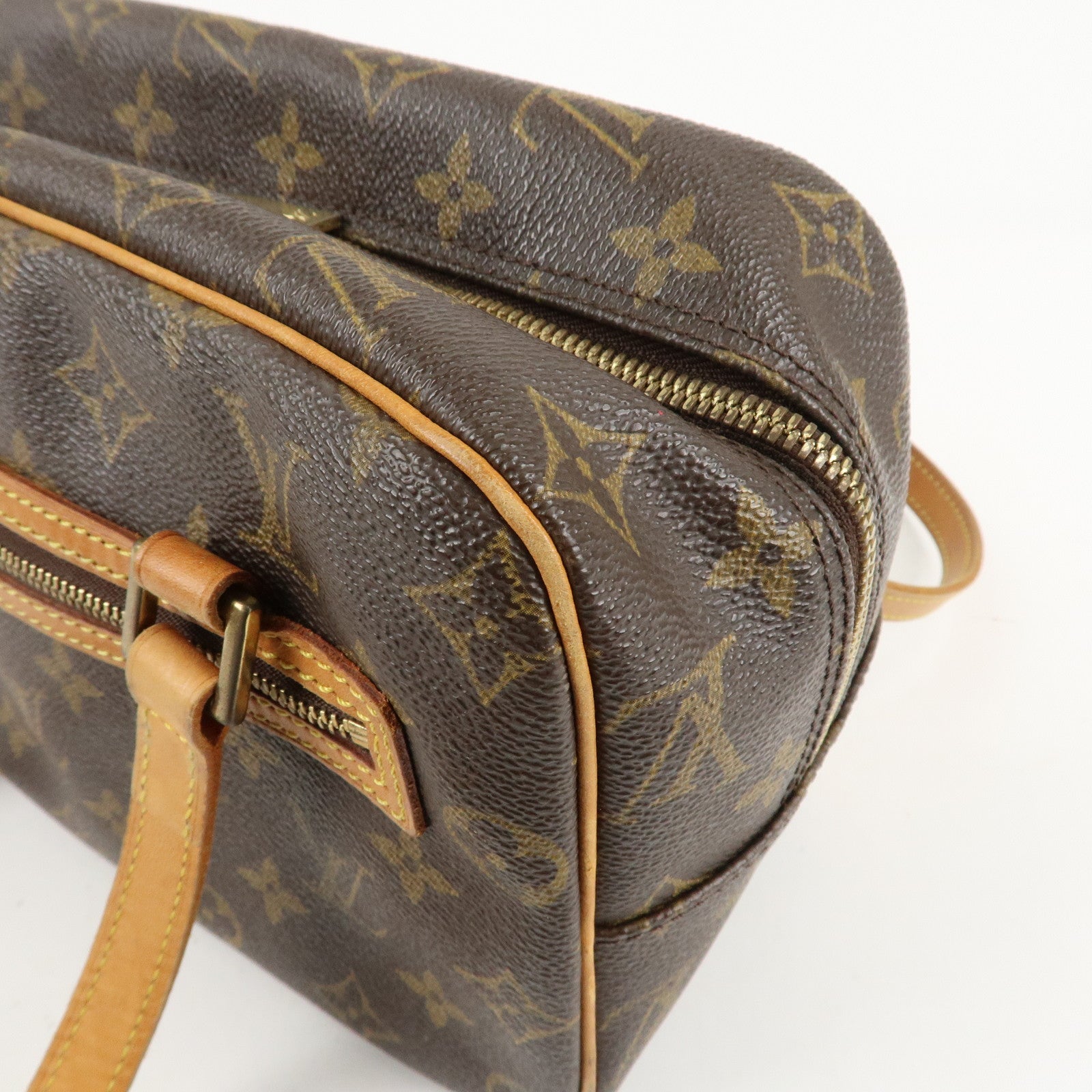 Louis Vuitton Monogram Cite MM Shoulder Bag Hand Bag M51182 Used