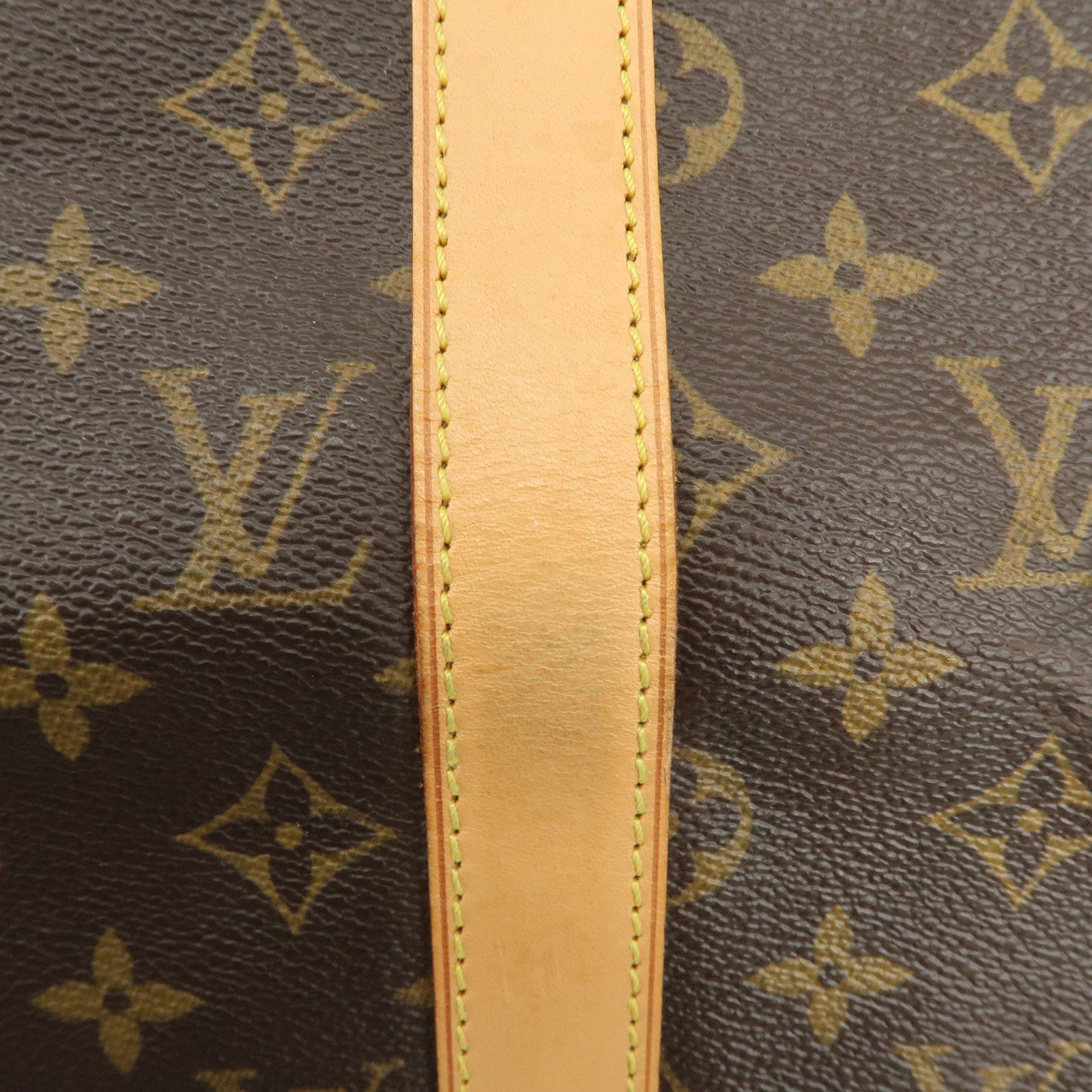 Louis Vuitton Monogram Keep All Bandouliere 50 Boston Bag M41416 Used