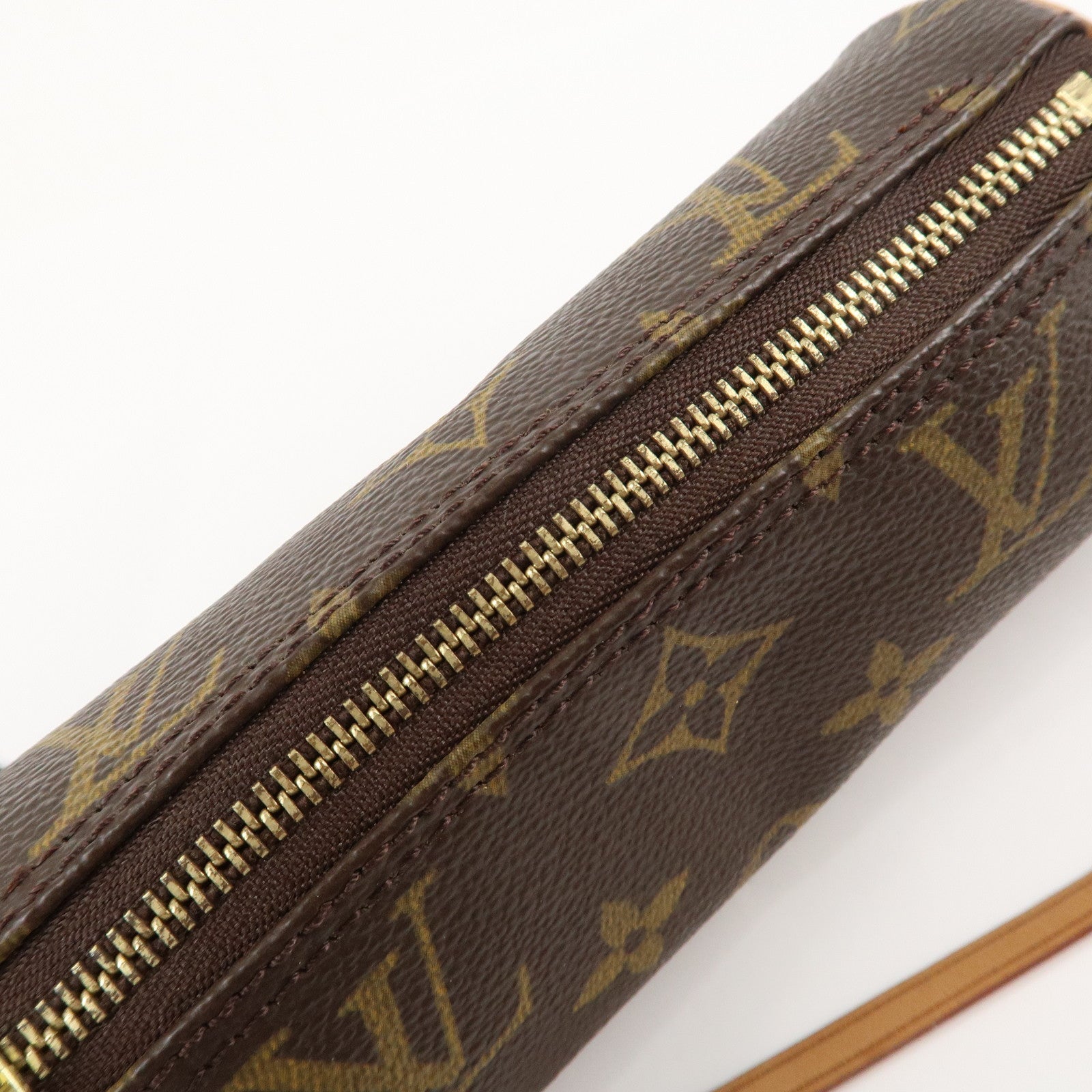 Louis Vuitton Monogram Mini Pouch for Papillon Bag Brown Used