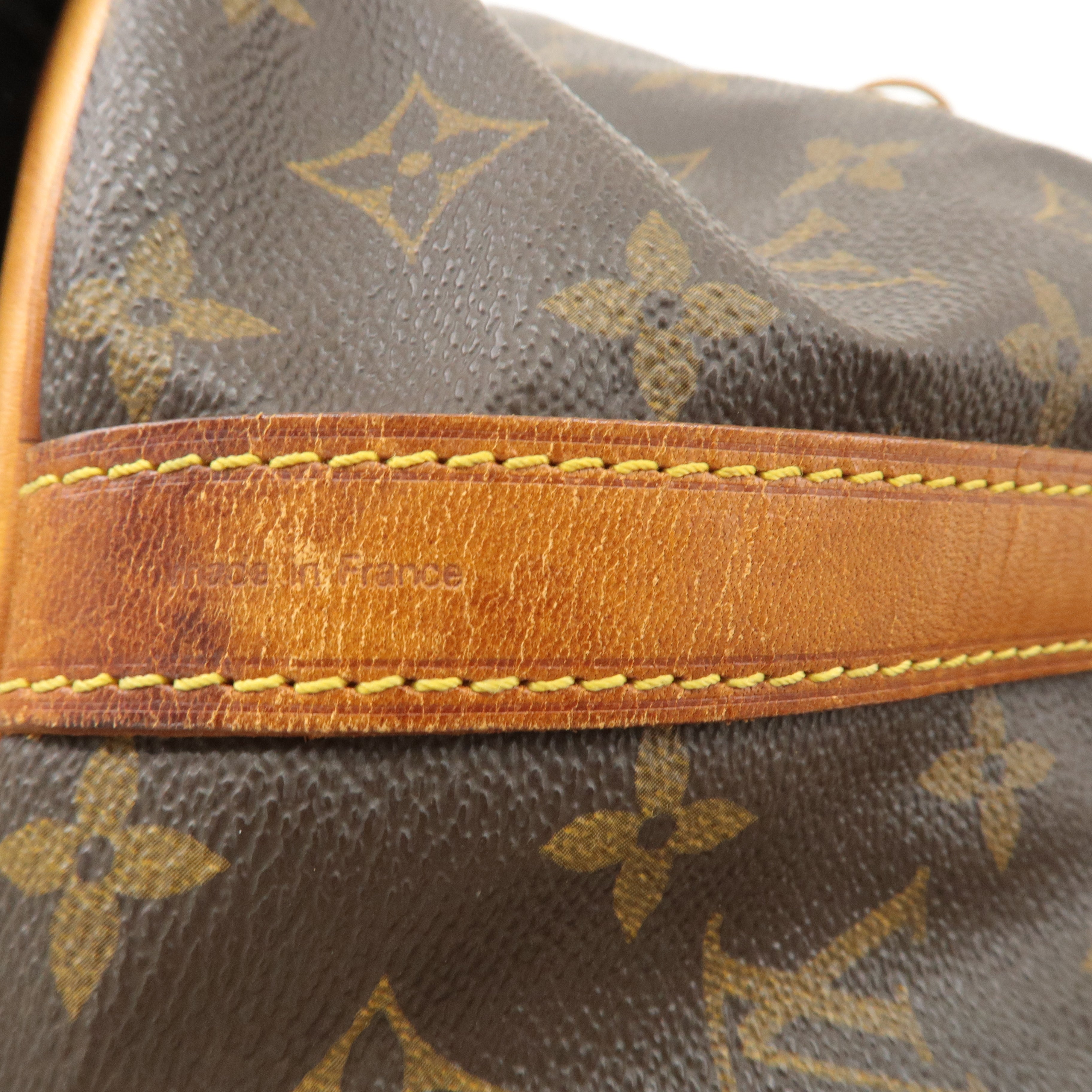 Louis Vuitton Monogram Petit Noe Shoulder Bag Brown M42226