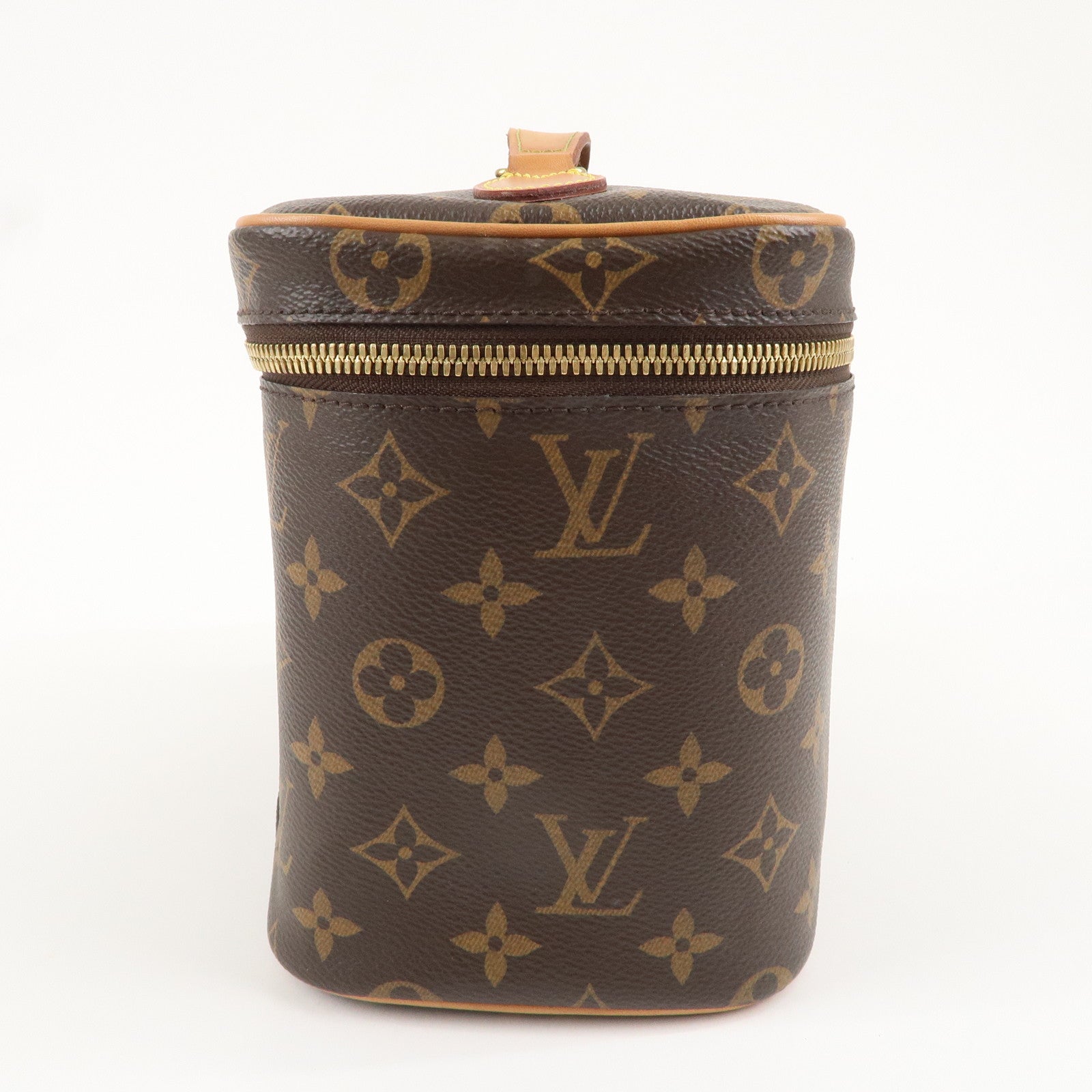 Louis Vuitton Monogram Nice BB Vanity Bag Brown M42265