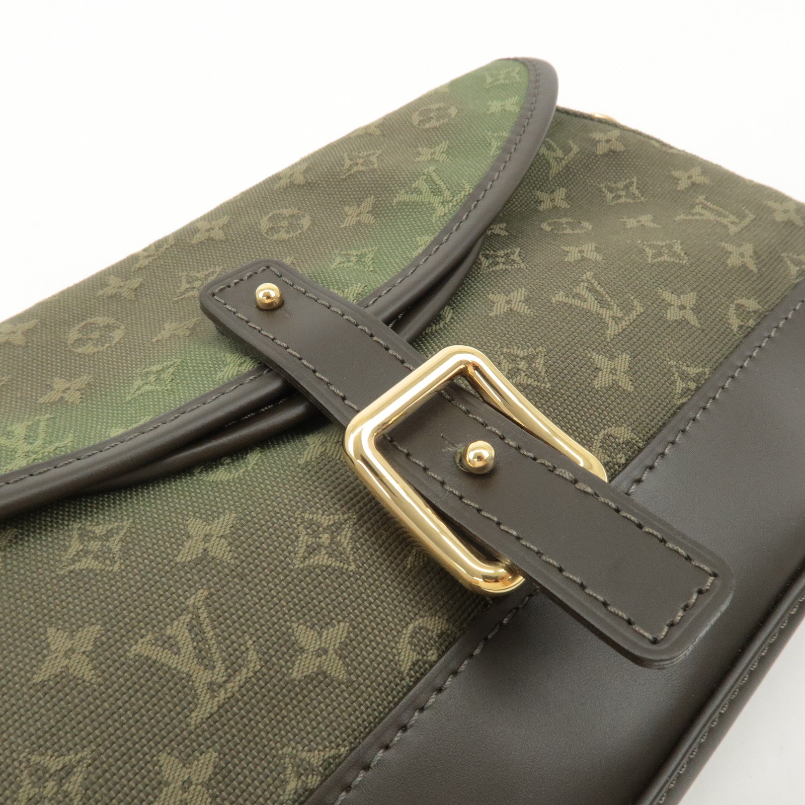 Louis Vuitton Monogram Mini Marjorie Shoulder Bag Khaki M92693 Used