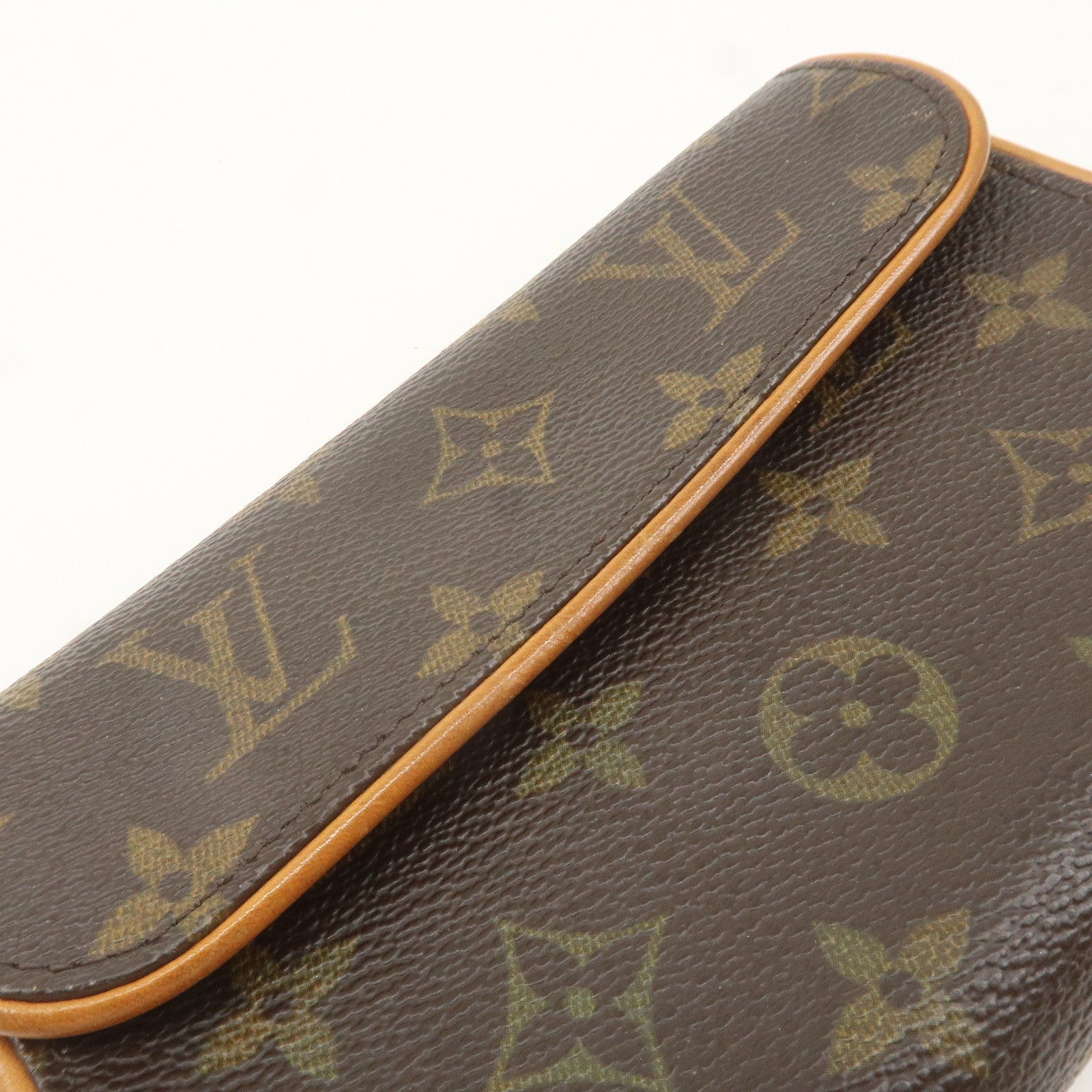 Louis Vuitton Monogram Pochette Florentine Waist Bag BeltXS M51855