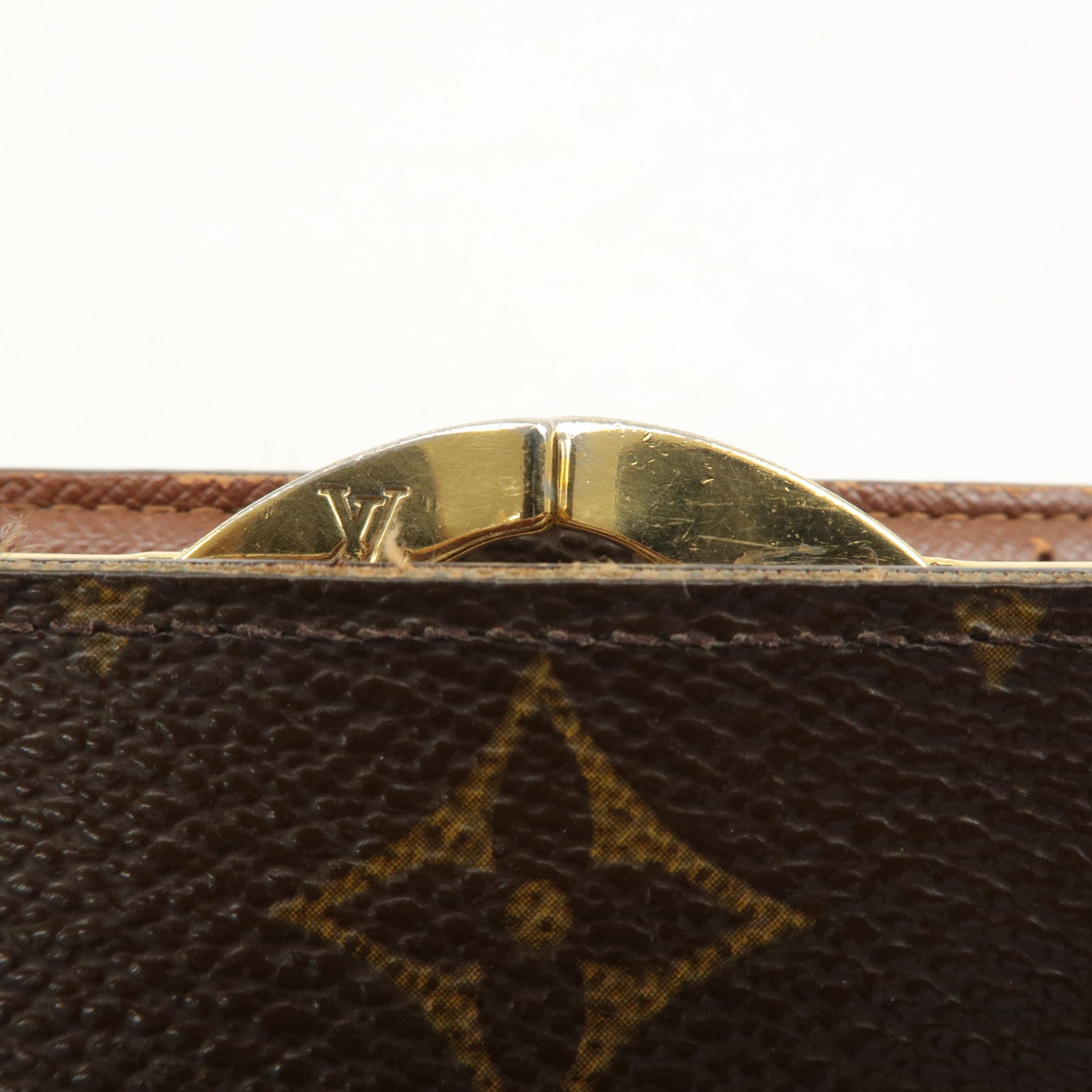 Louis Vuitton Monogram Porte Monnaie Viennois Wallet M61663