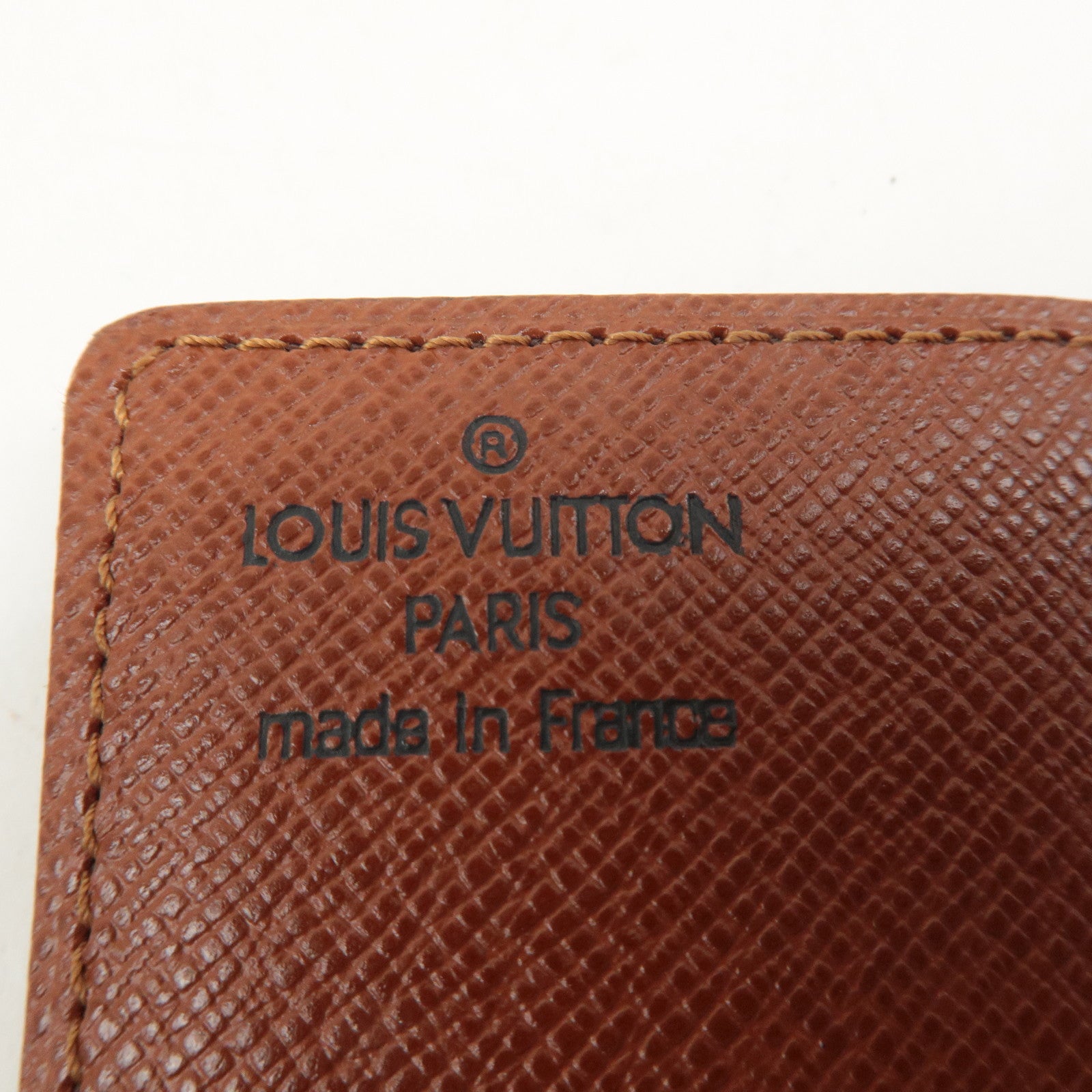 Louis Vuitton Monogram Porte Cartes Credit Pression Brown M60937