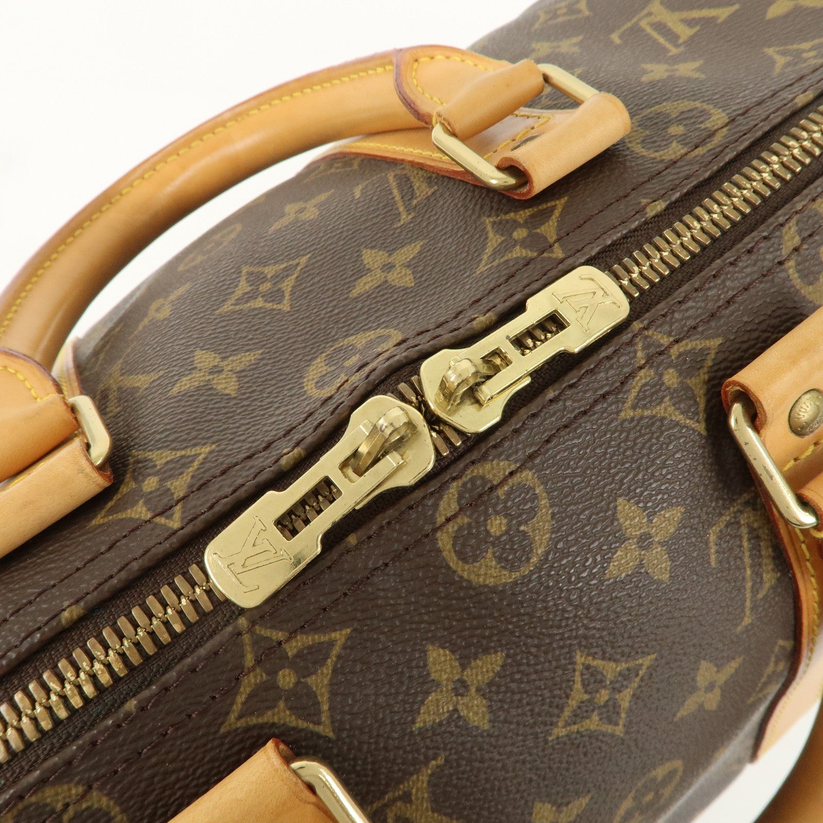 Louis Vuitton Monogram Keep All 45 Boston Bag M41418