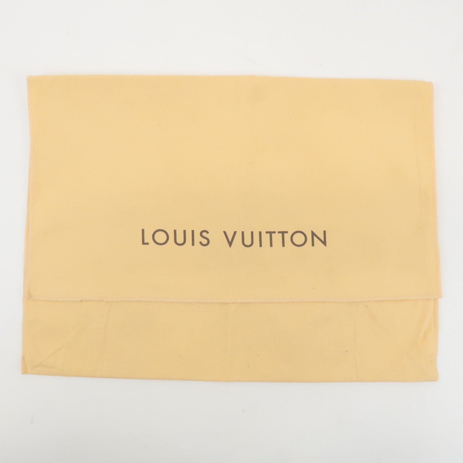 Louis Vuitton Set of 10 Storage Bag Dust Bag Flap Type Beige