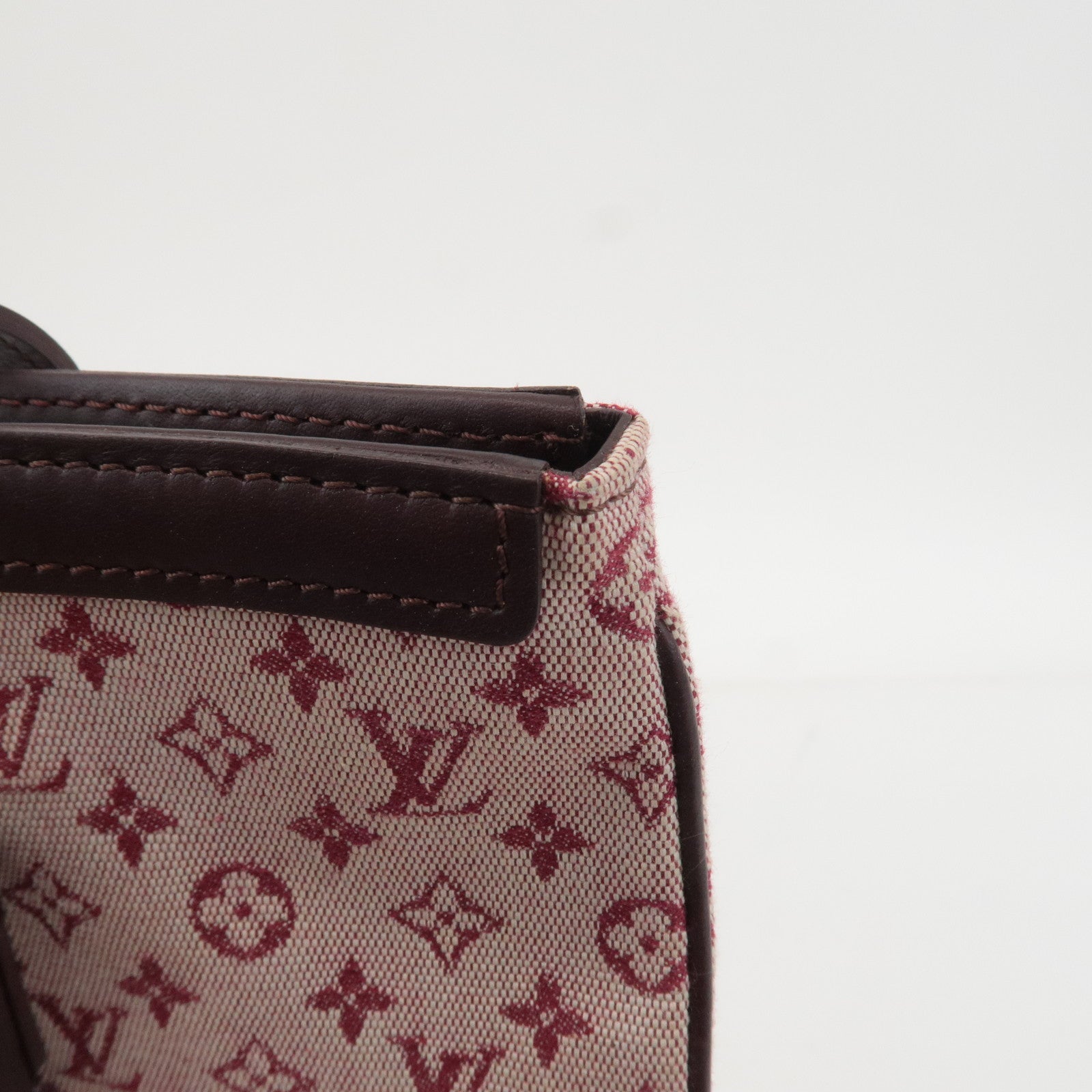 Louis Vuitton Monogram Mini Francoise 2Way Hand Bag Cerise M92210