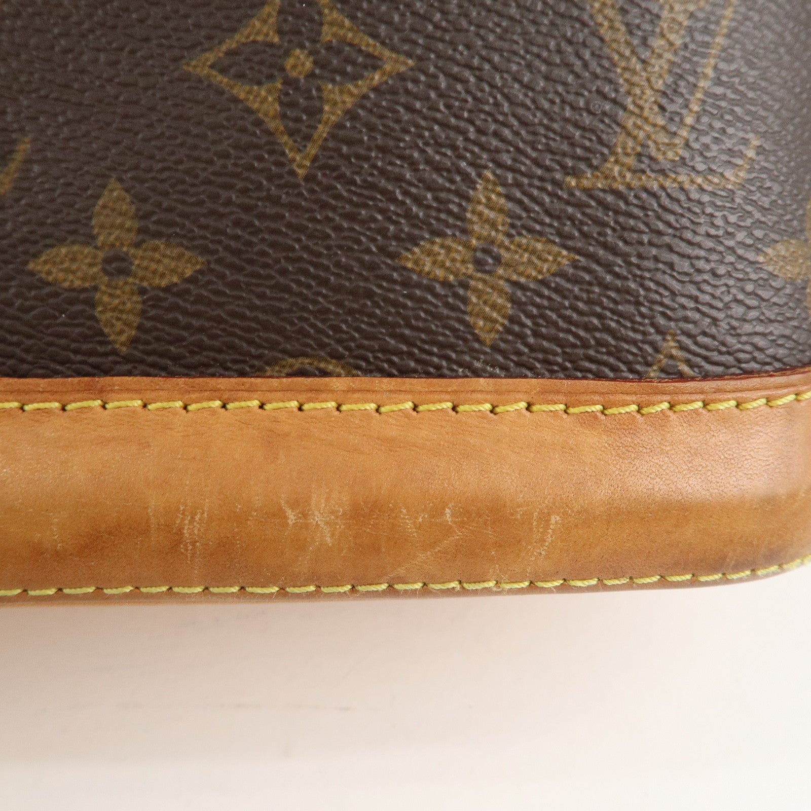 Louis Vuitton Monogram Alma BB 2 Way Hand Bag M53152