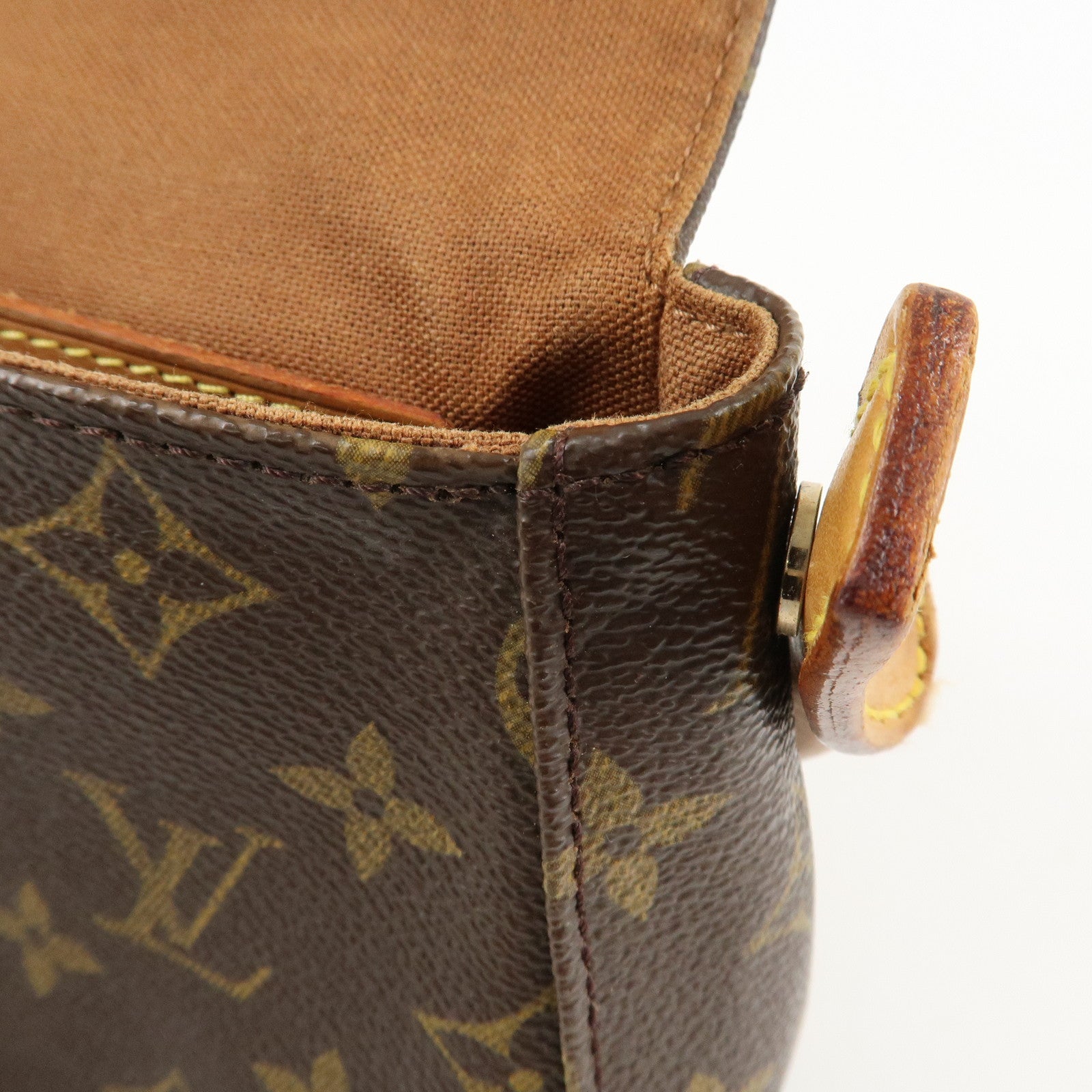 Louis Vuitton Monogram Mini Looping Shoulder Bag Hand Bag M51147 Used