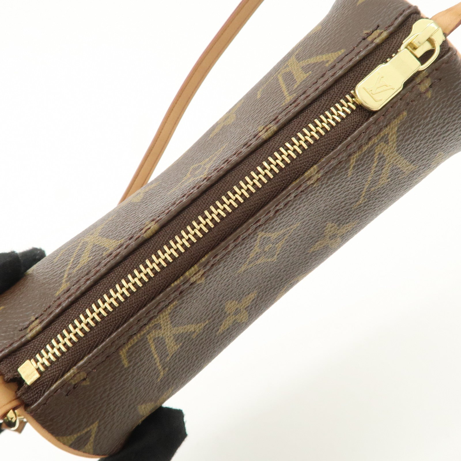 Louis Vuitton Monogram Mini Pouch for Papillon Bag Brown Used