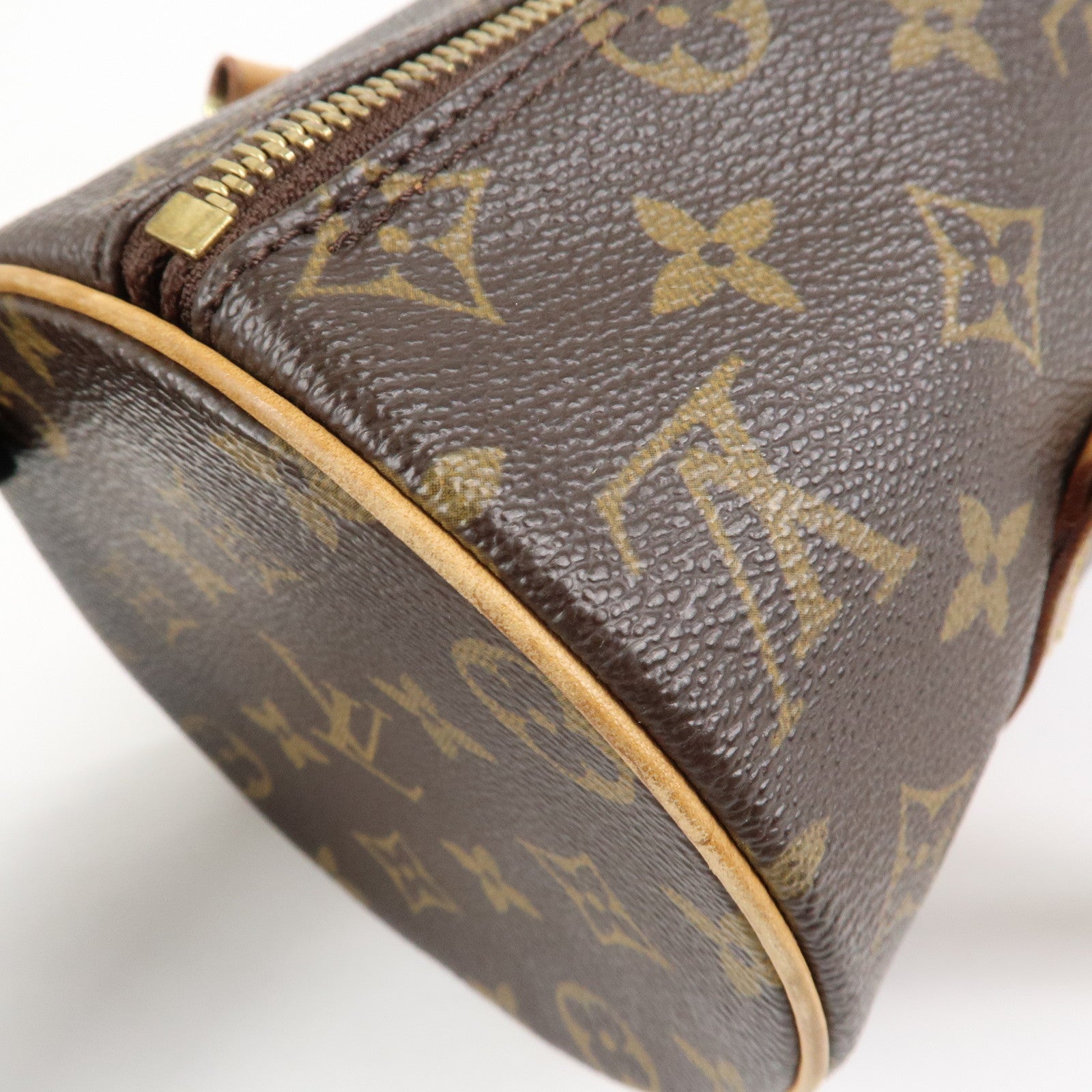 Louis Vuitton Monogram Papillon 26 Hand Bag Shoulder Bag M51385 Used