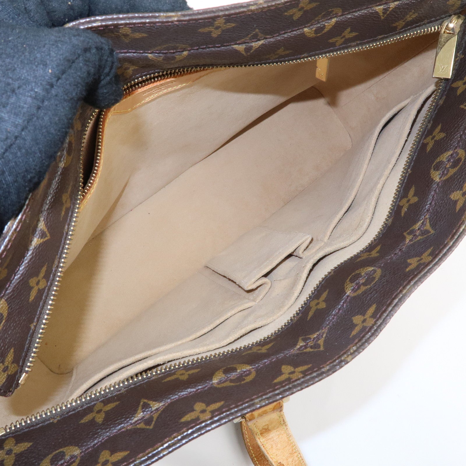 Louis Vuitton Monogram Luco Tote Bag Hand Bag Brown M51155