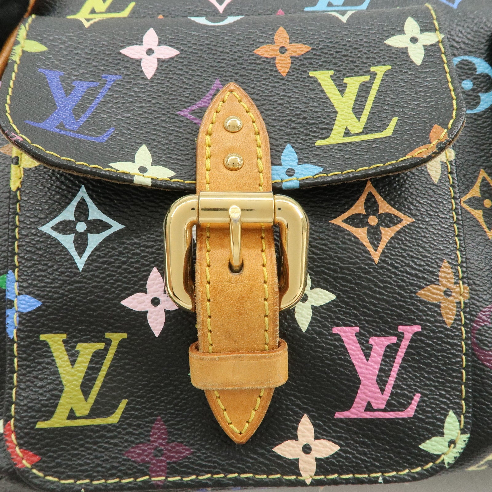 Louis Vuitton Monogram Multicolor Lodge GM Shoulder Bag M40052 Used